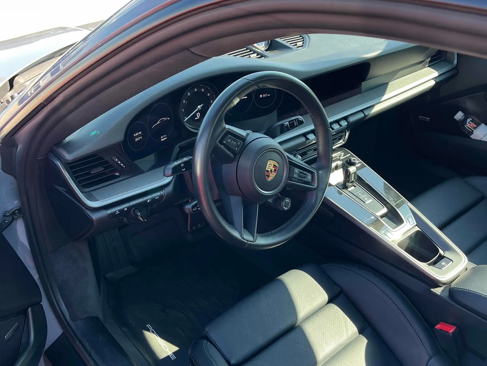 Interior driver side