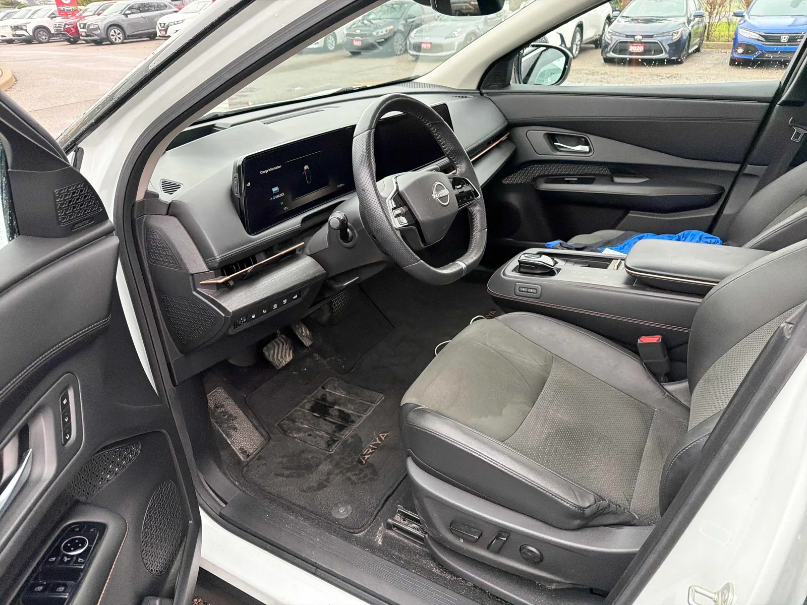 Interior driver side