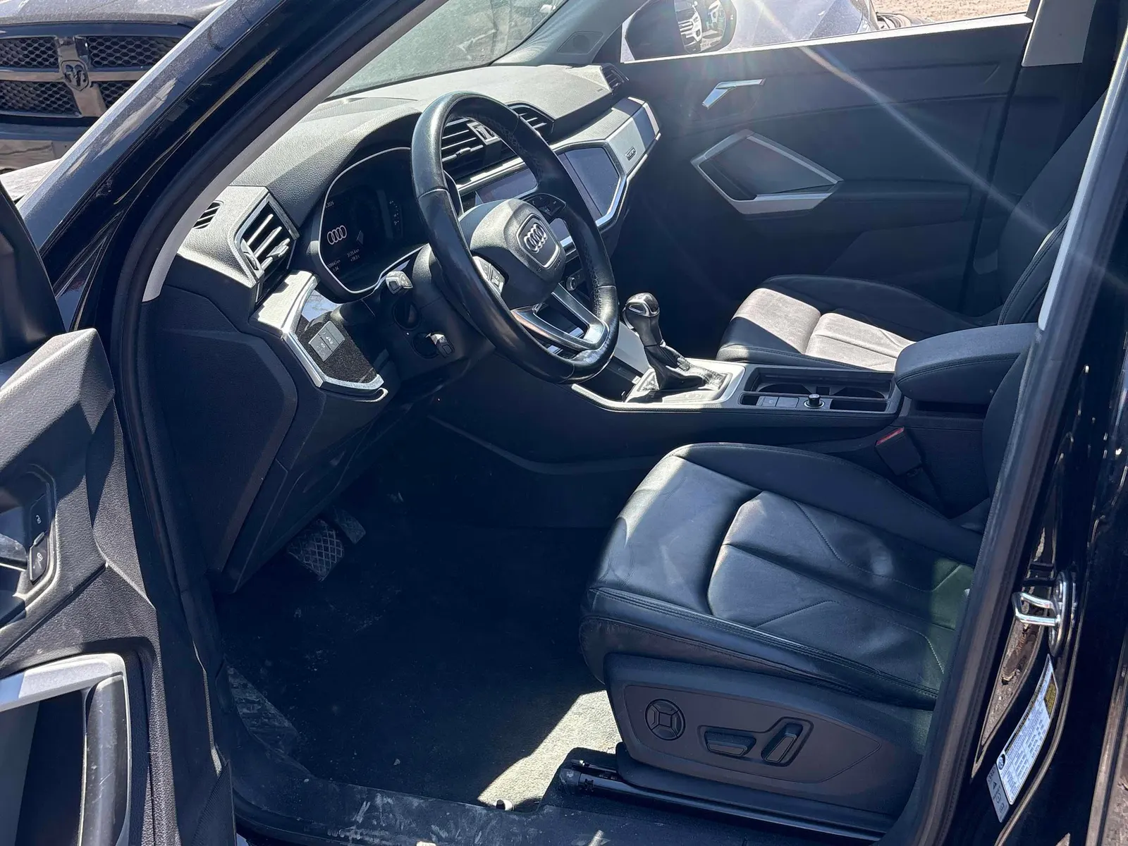 Interior driver side
