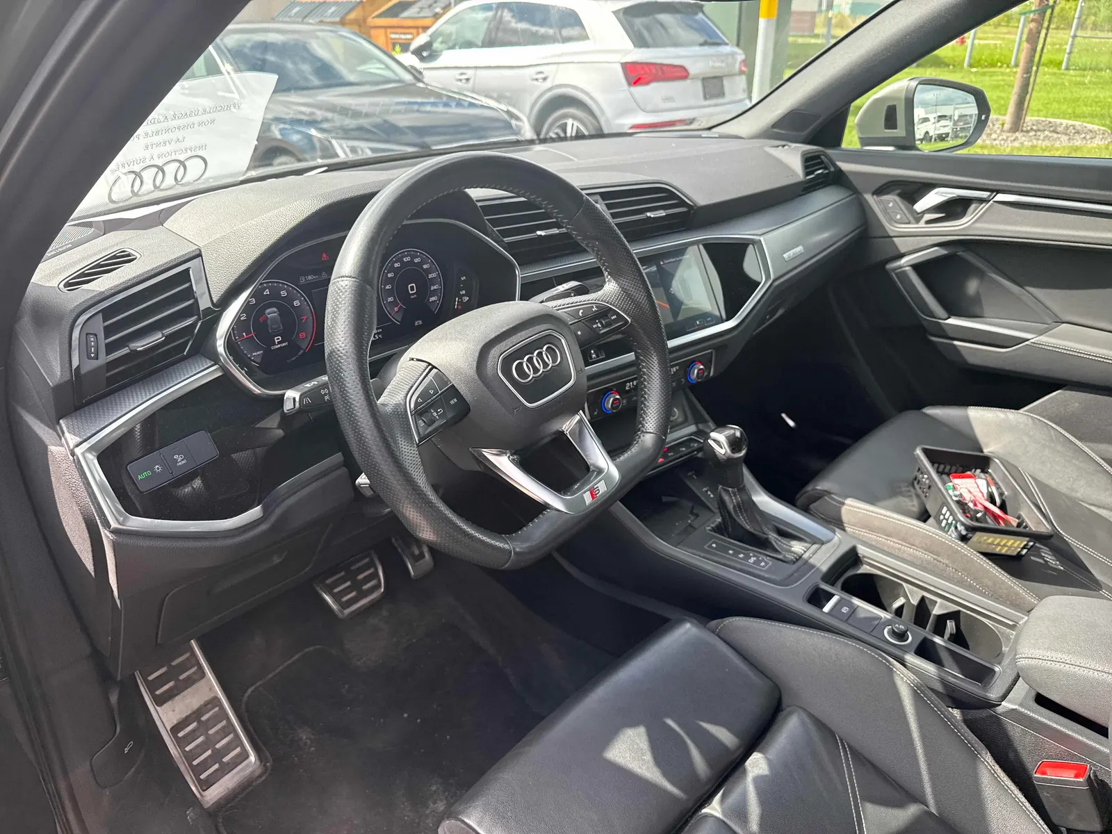 Interior driver side