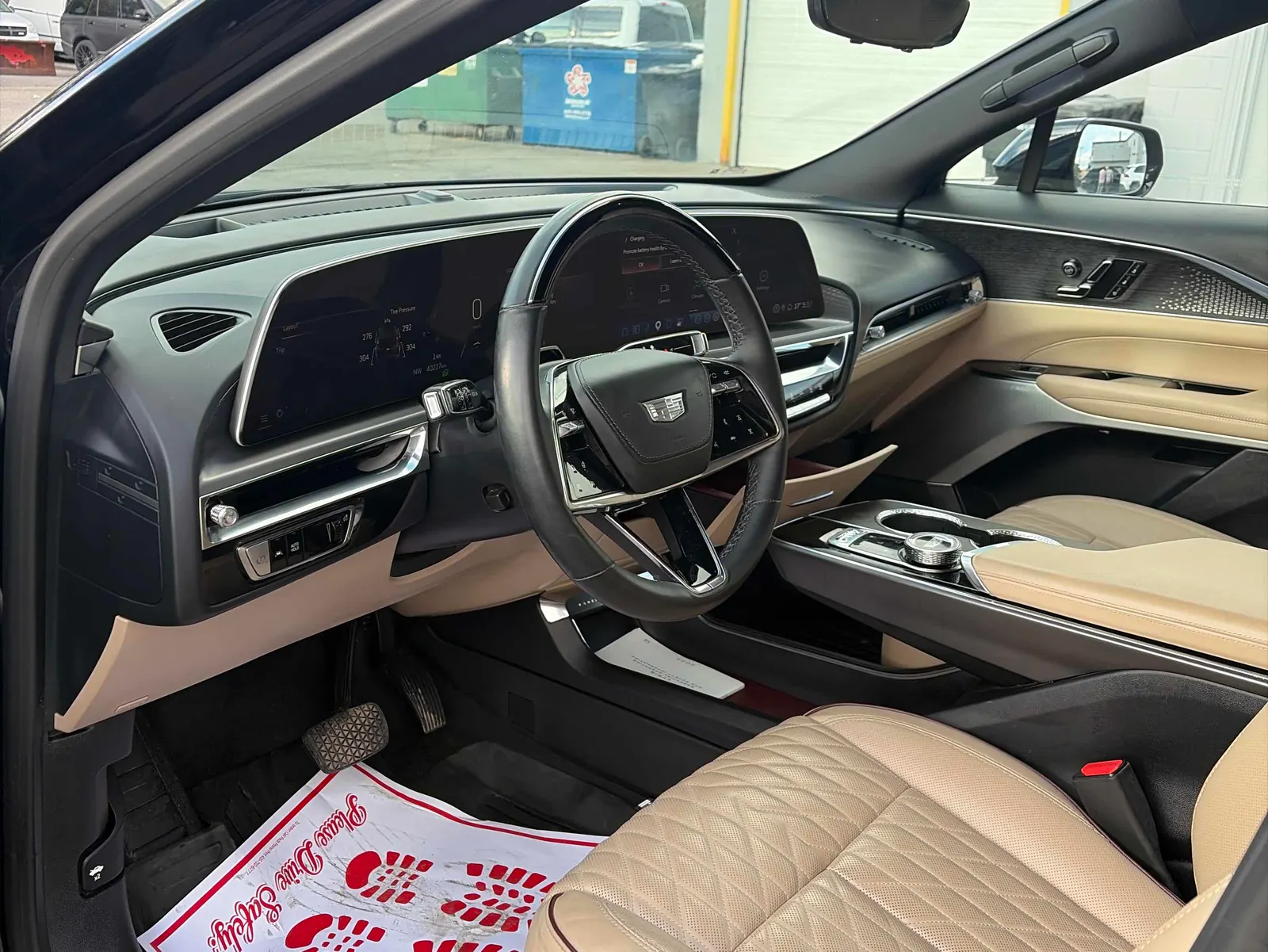Interior driver side