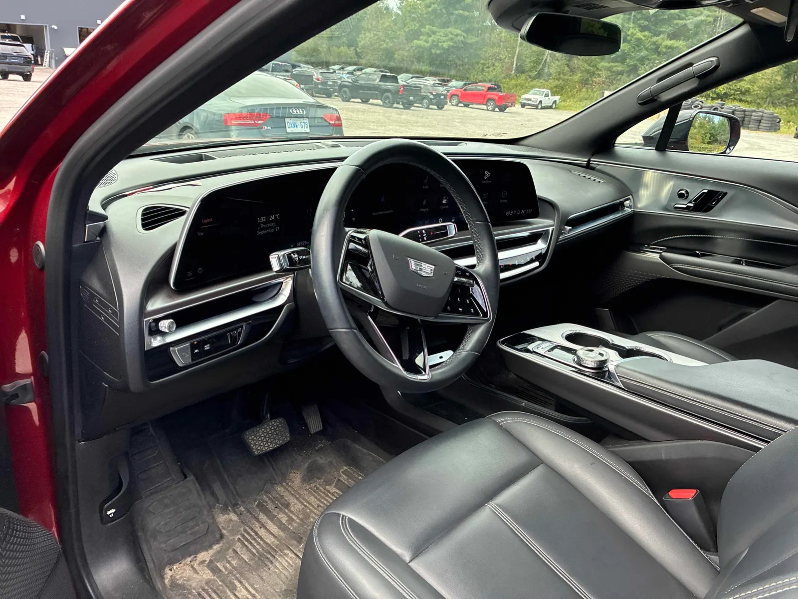 Interior driver side