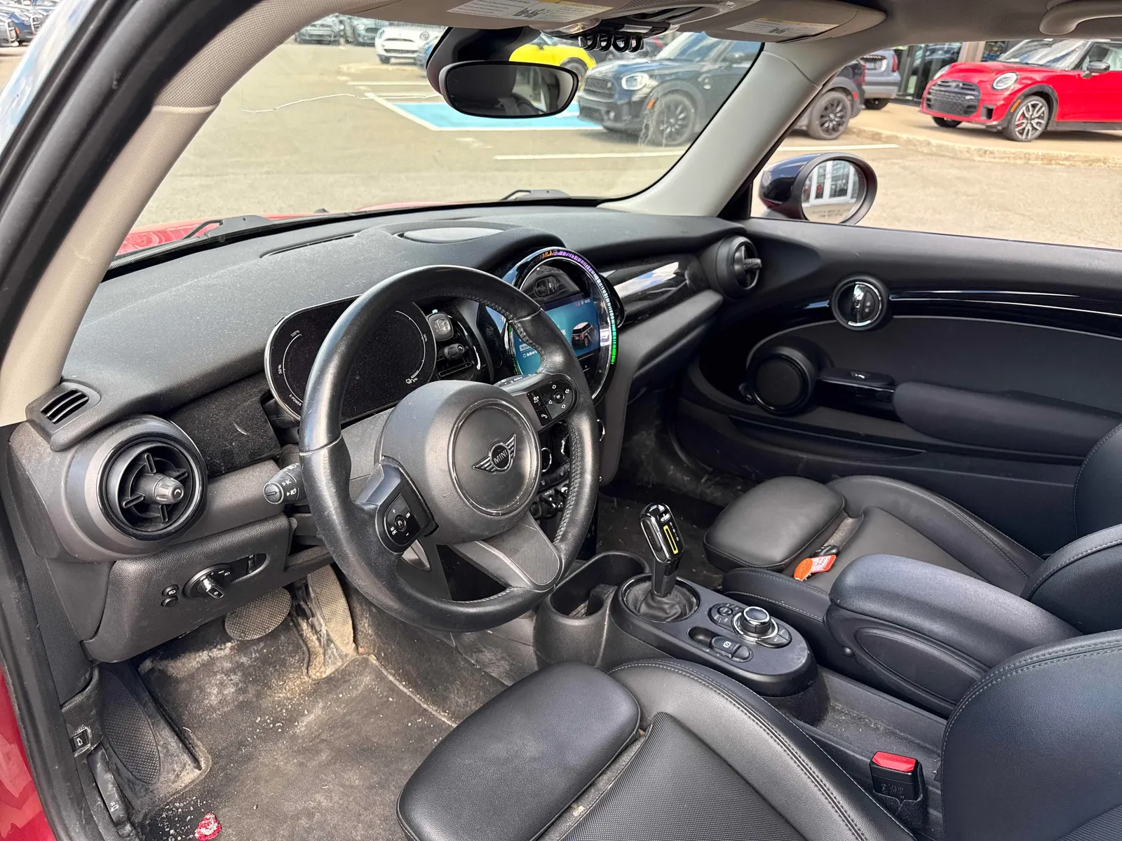 Interior driver side