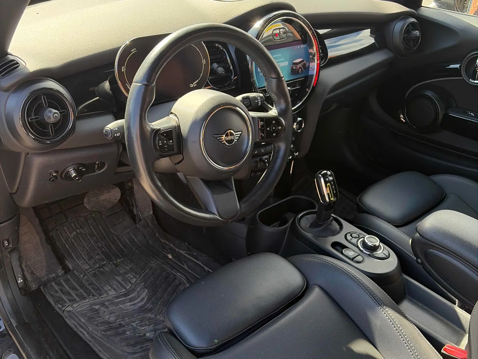 Interior driver side
