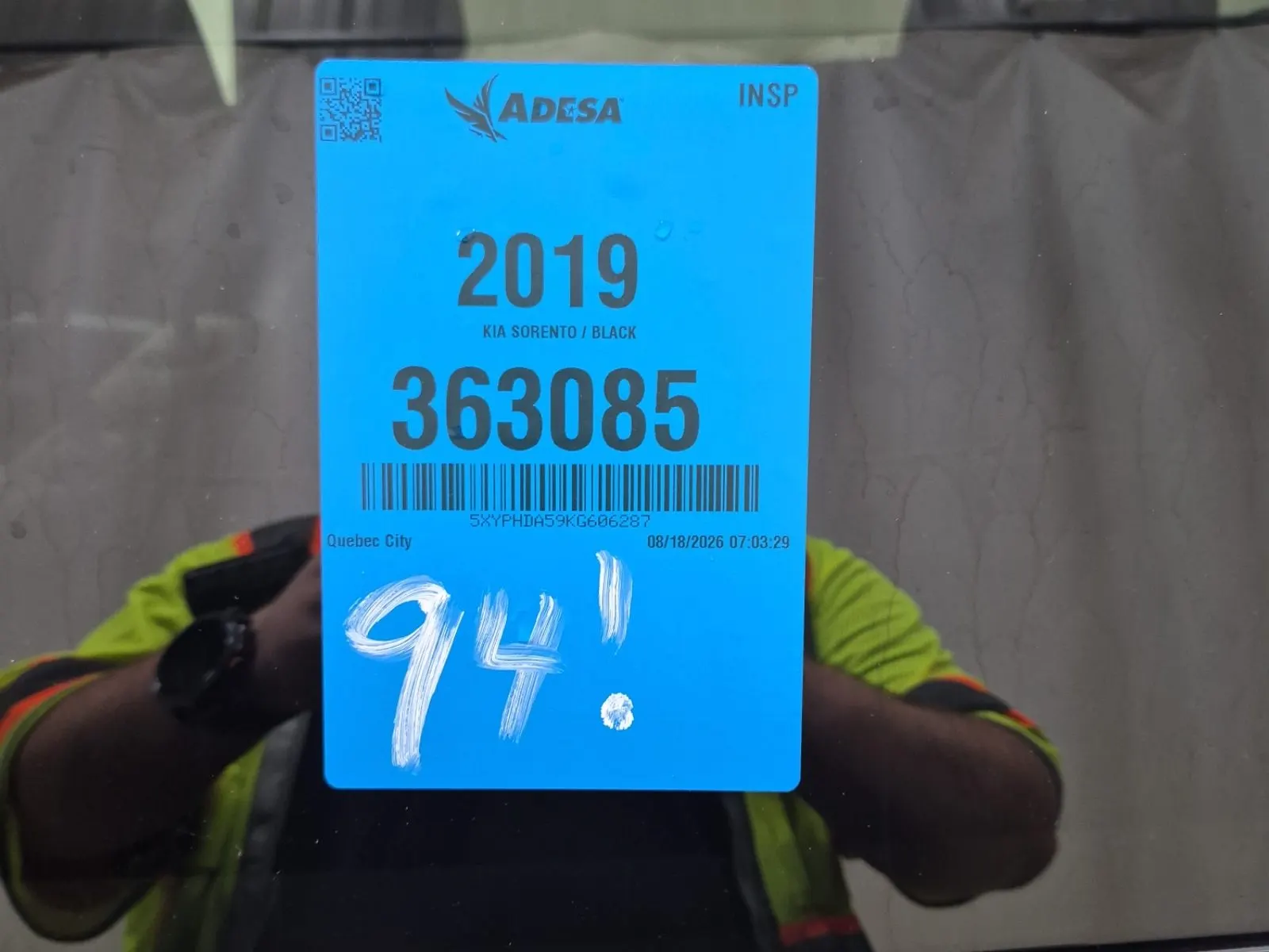 Inventory Label Photo