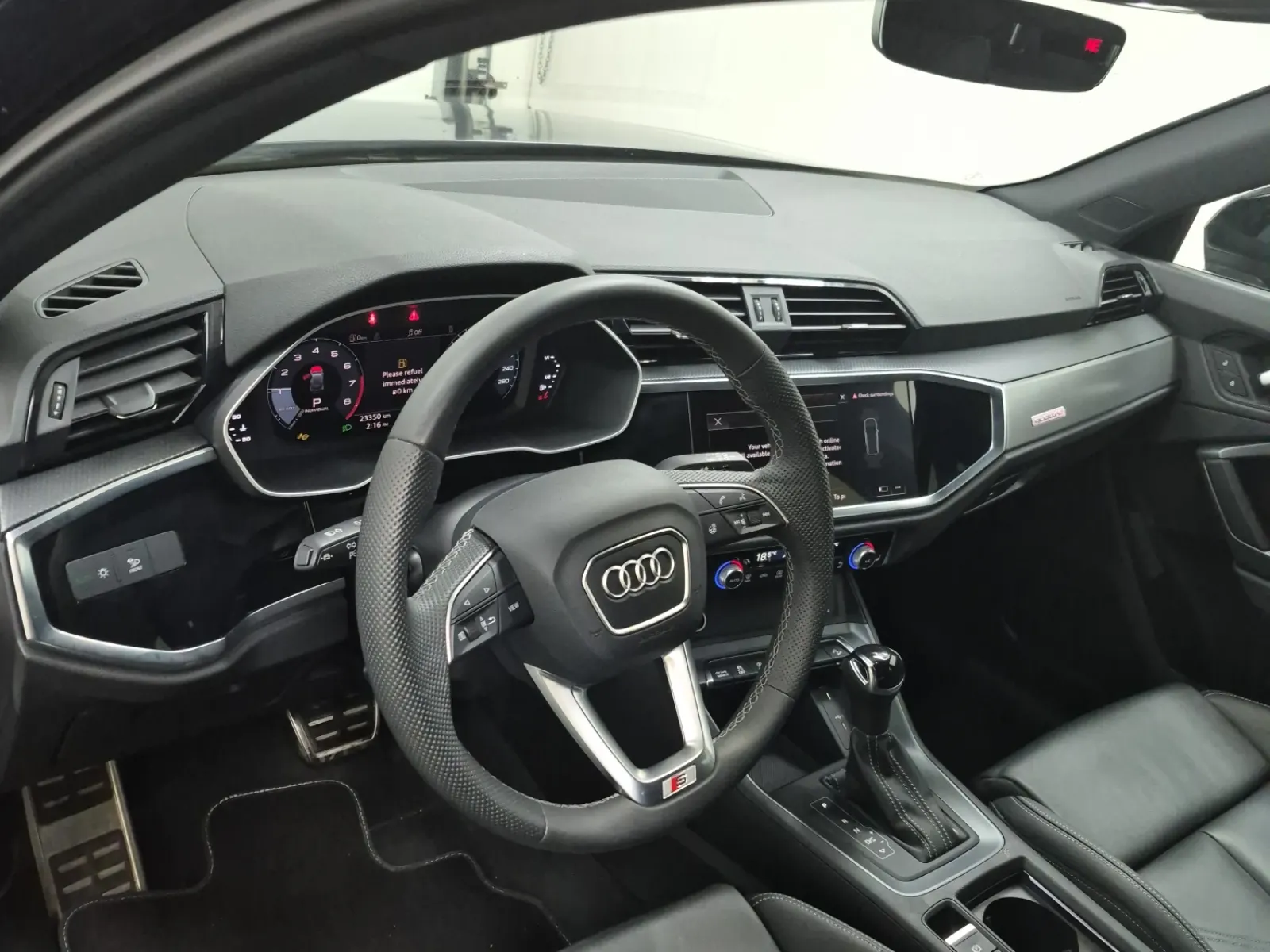 Interior driver side