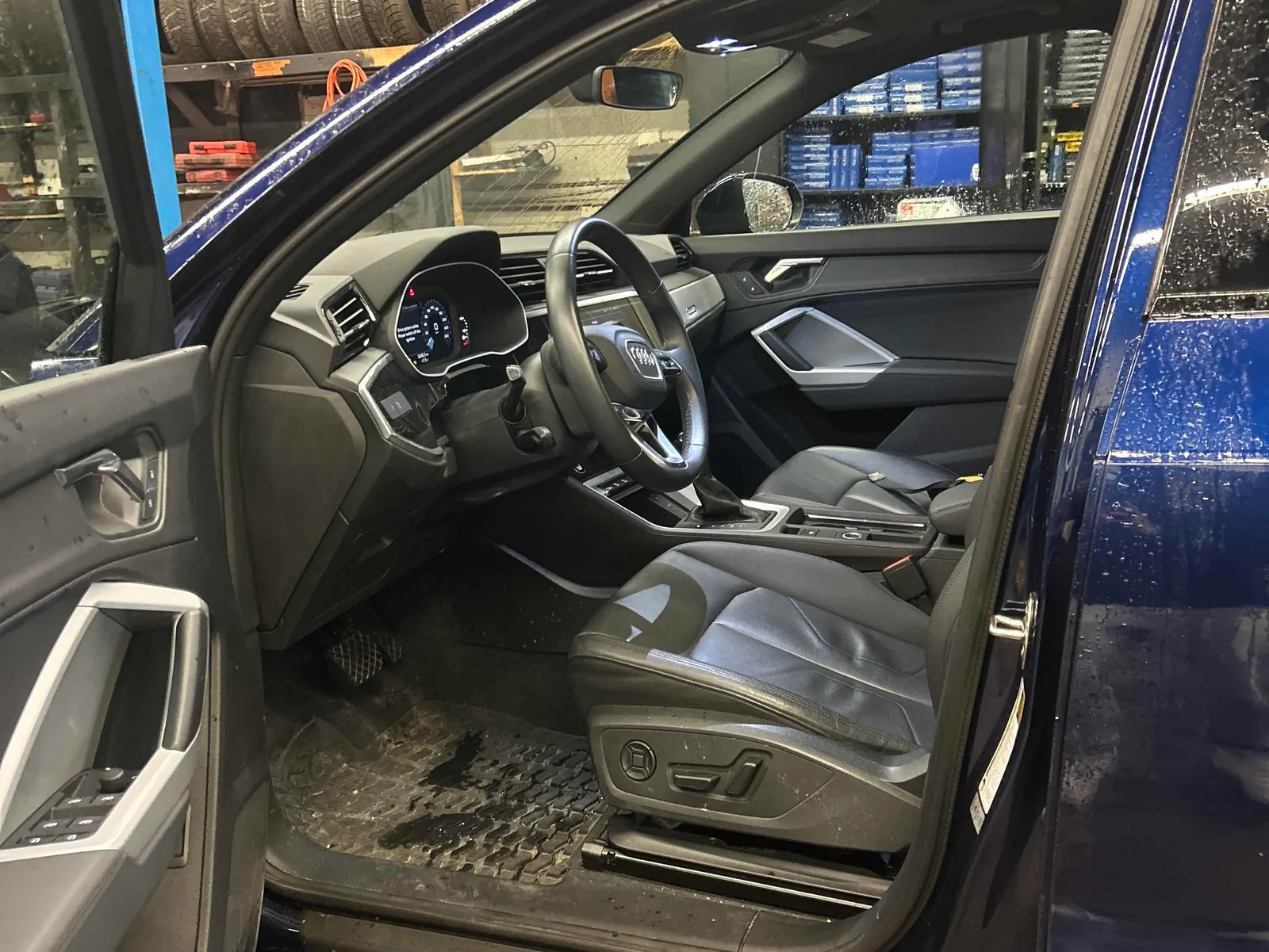 Interior driver side