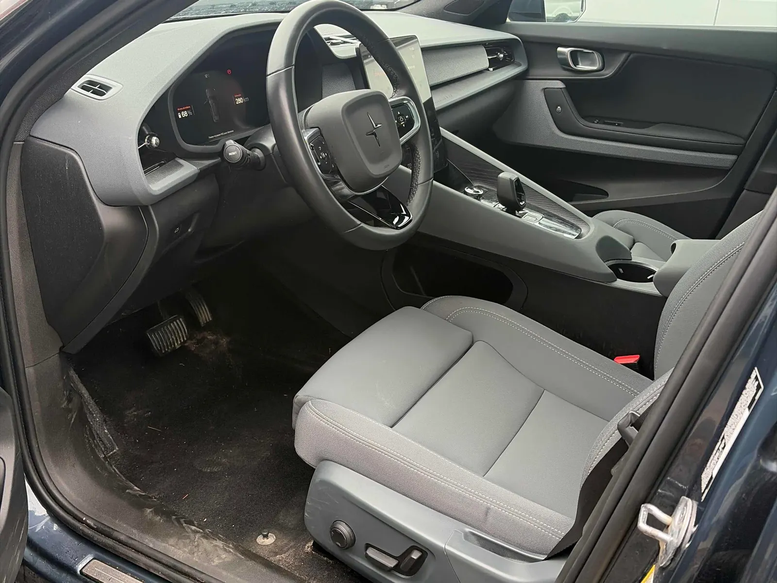 Interior driver side