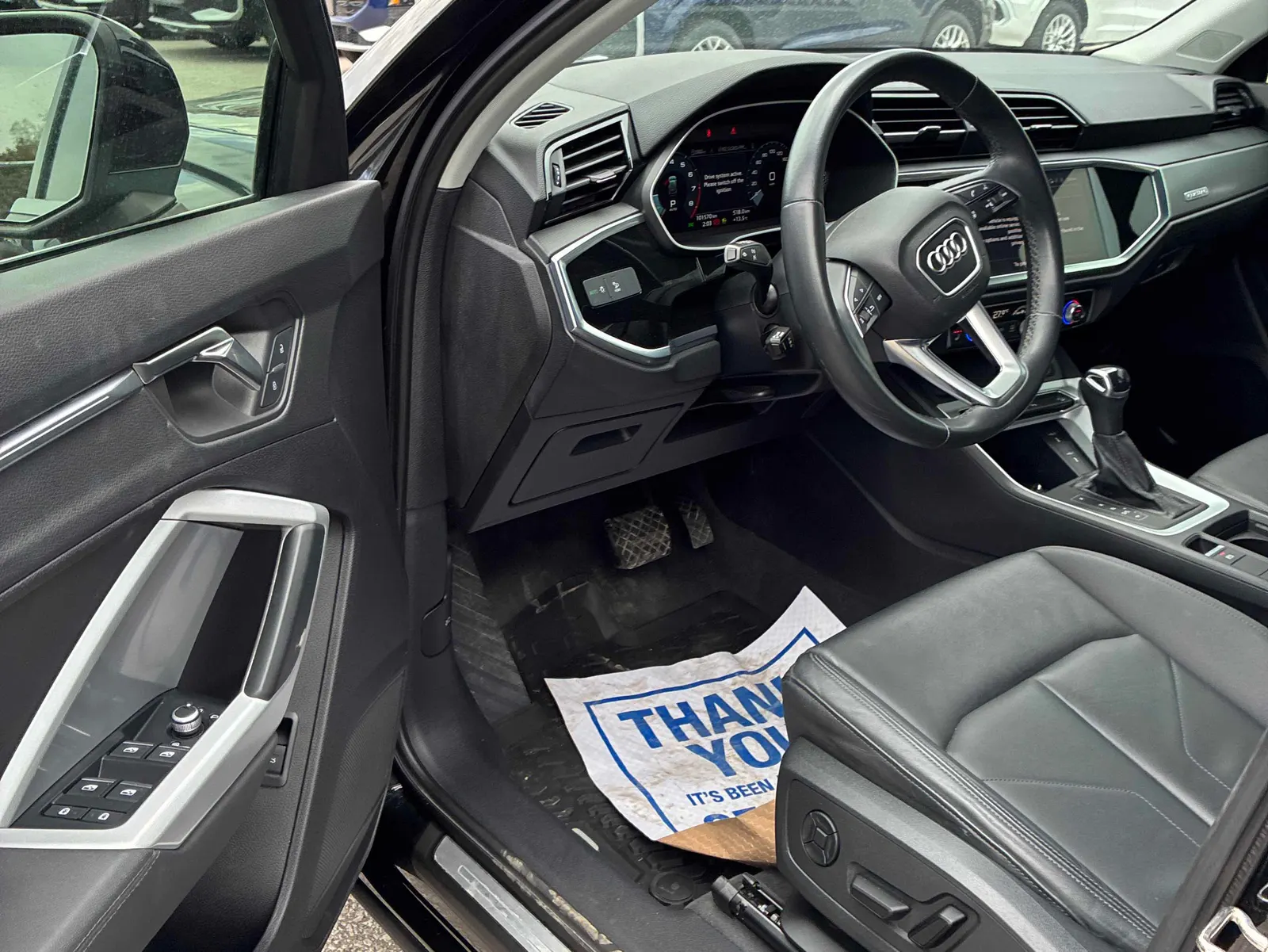 Interior driver side