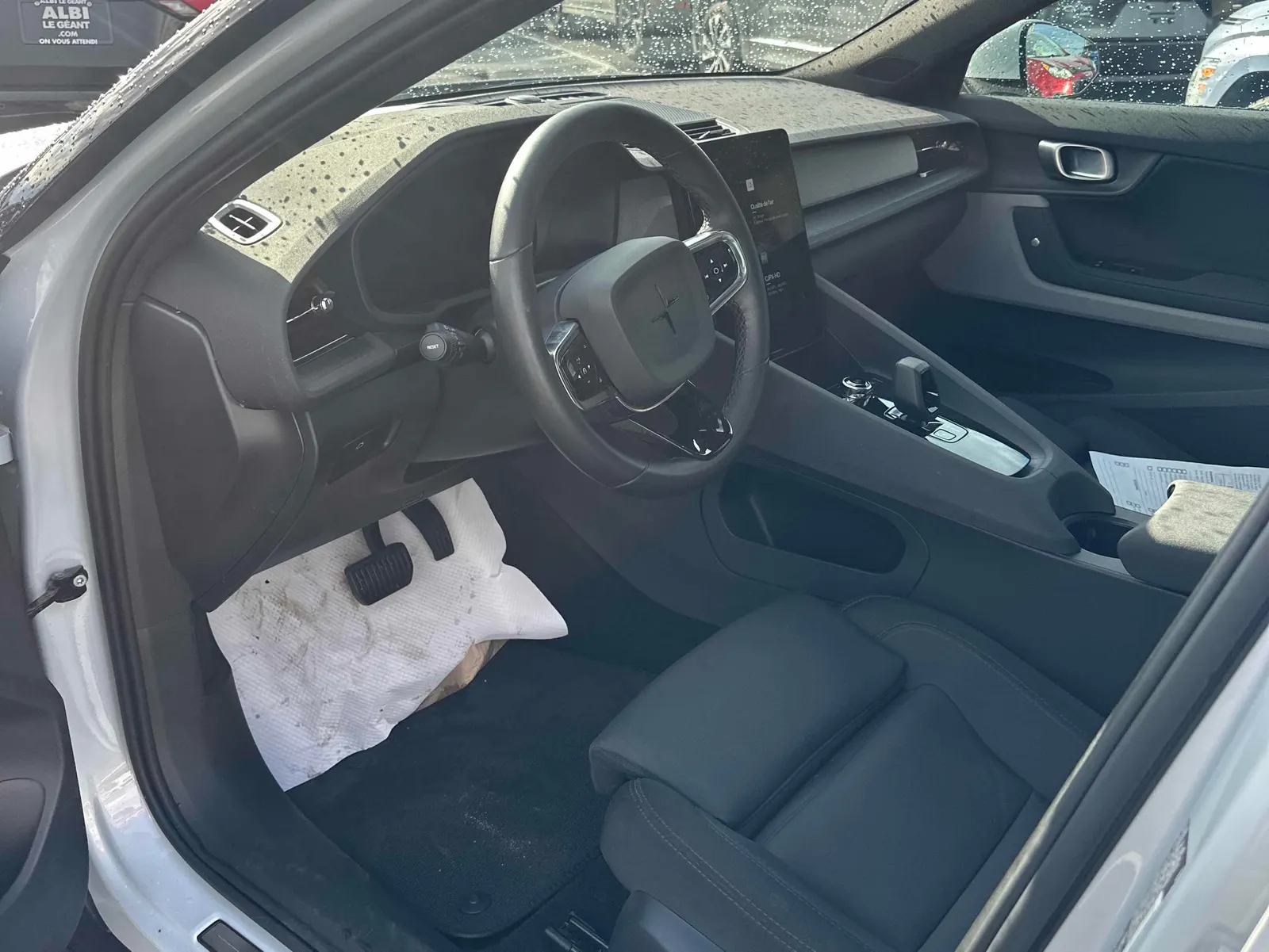 Interior driver side