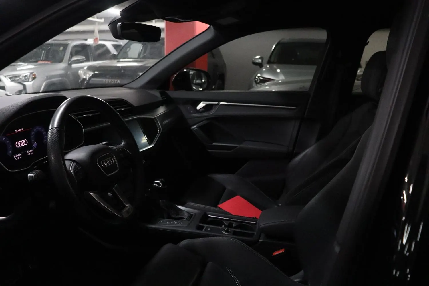 Interior driver side