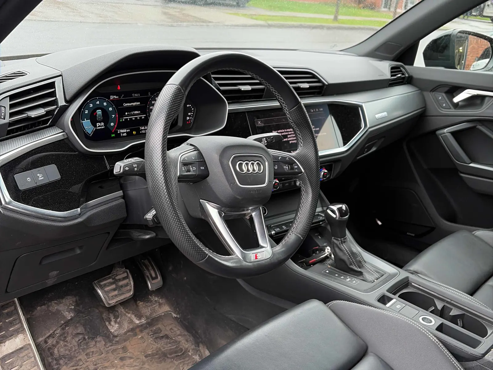 Interior driver side