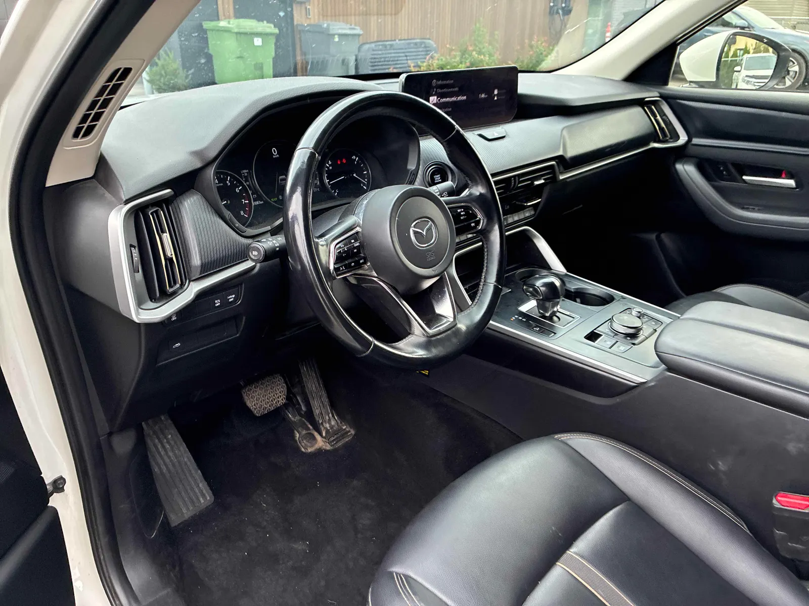 Interior driver side