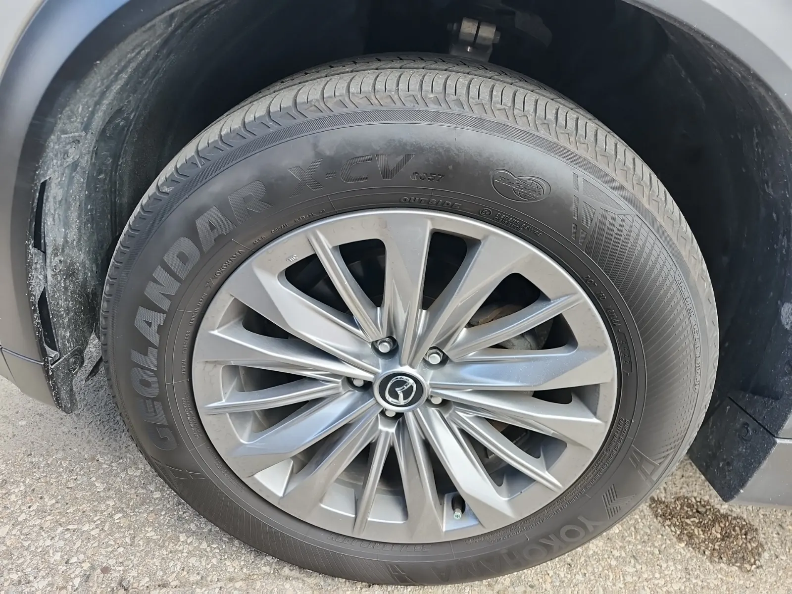Front driver wheel/tire photo