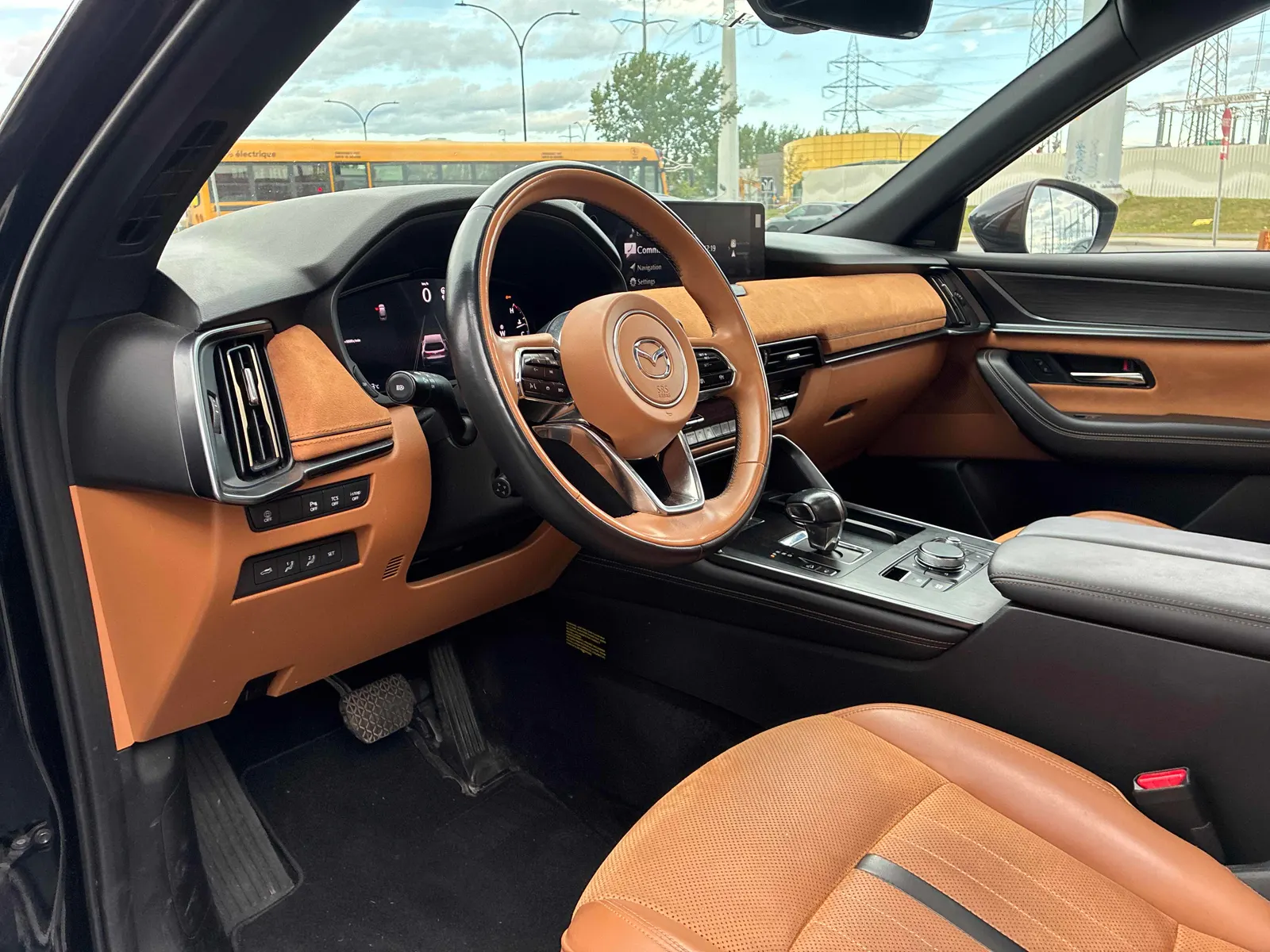 Interior driver side