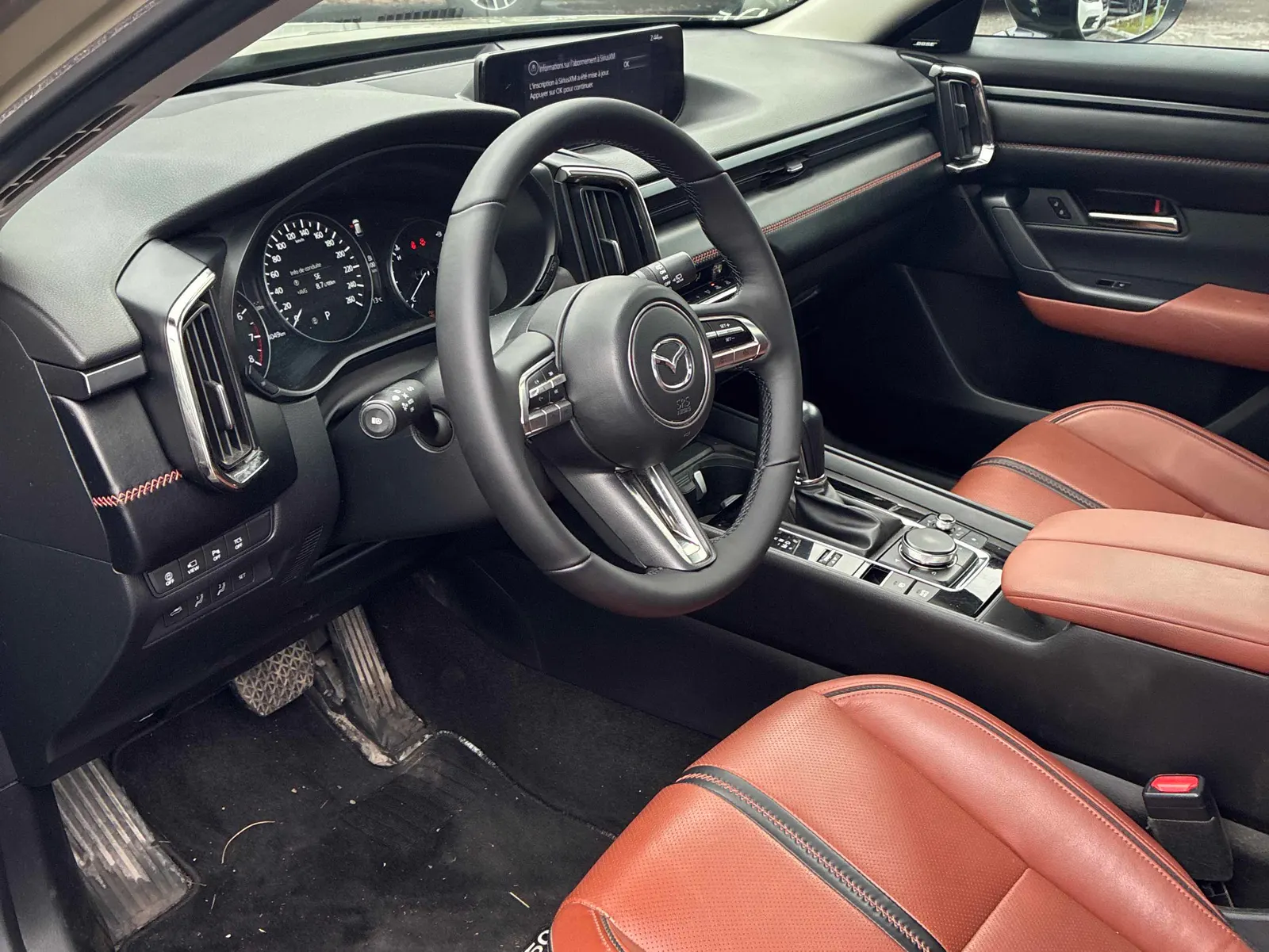 Interior driver side