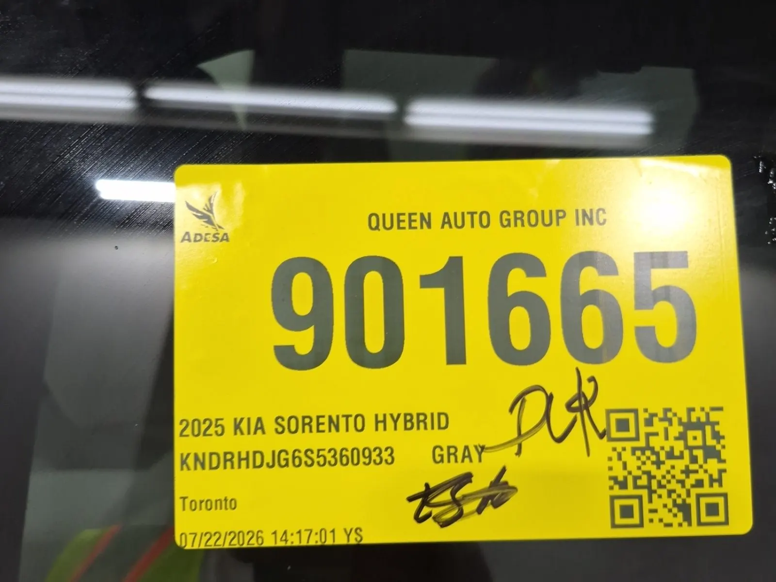 Inventory Label Photo