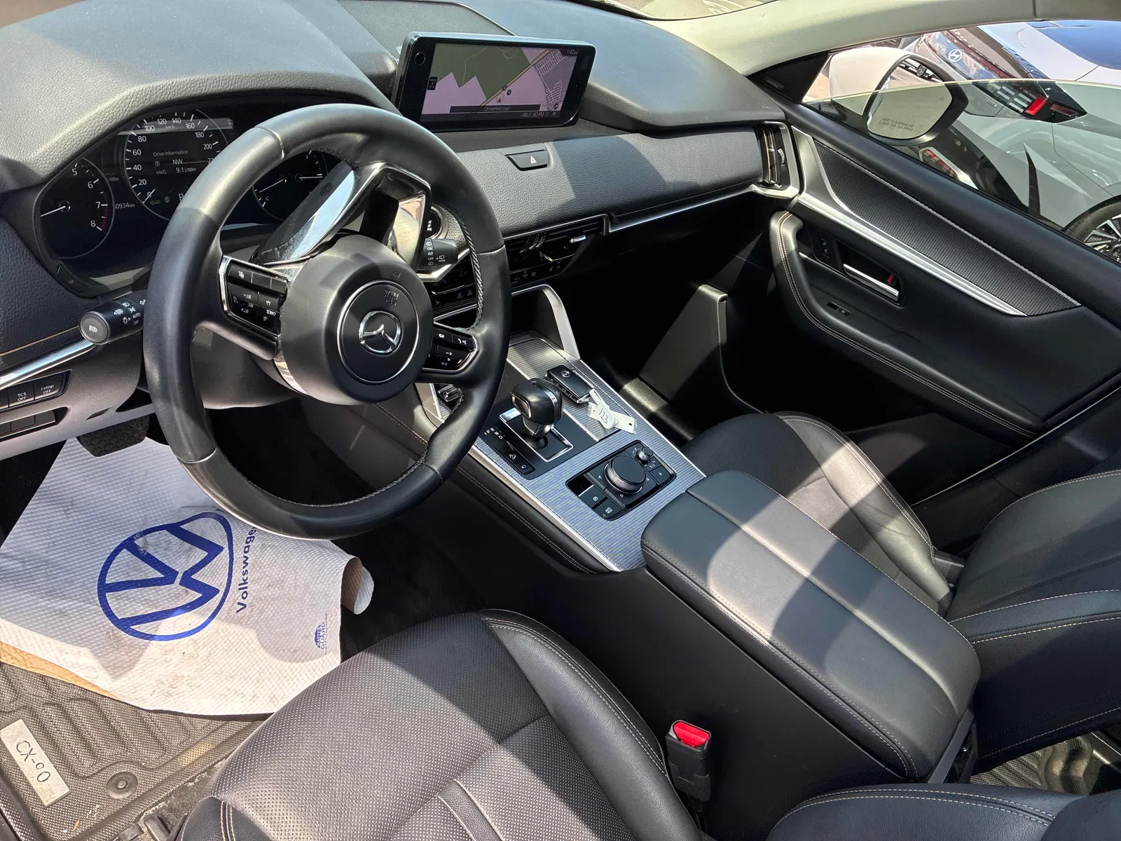 Interior driver side