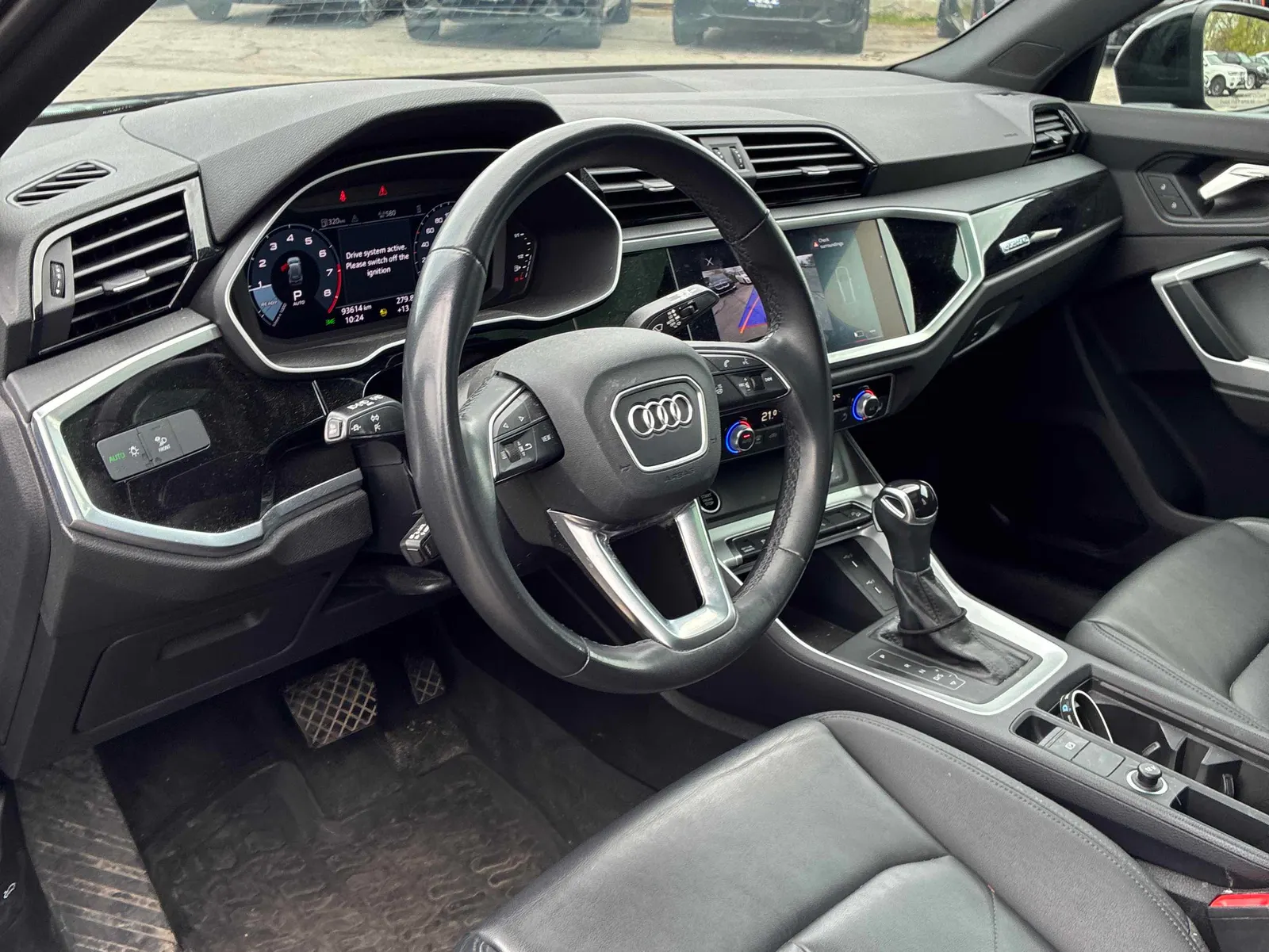 Interior driver side