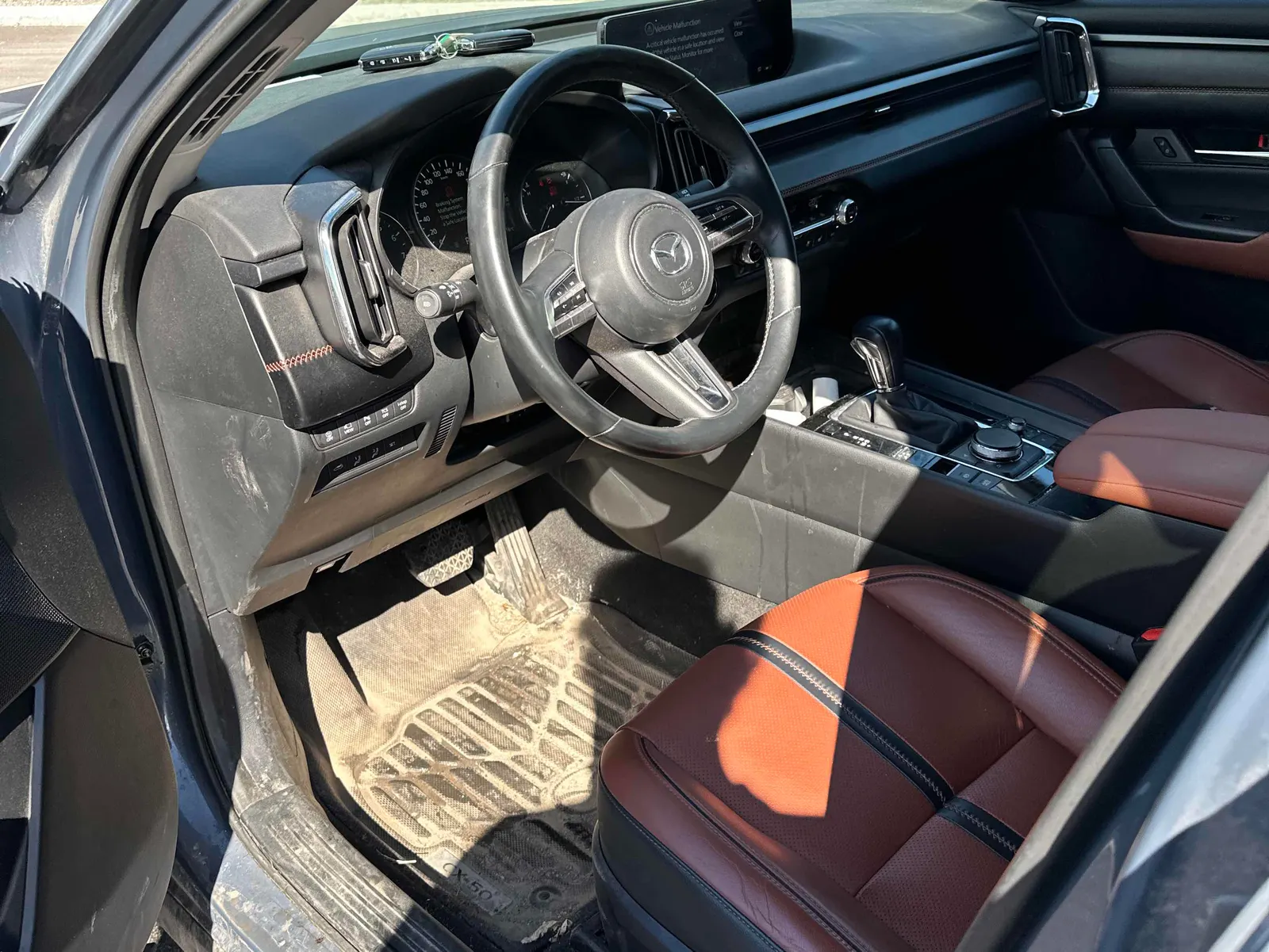 Interior driver side