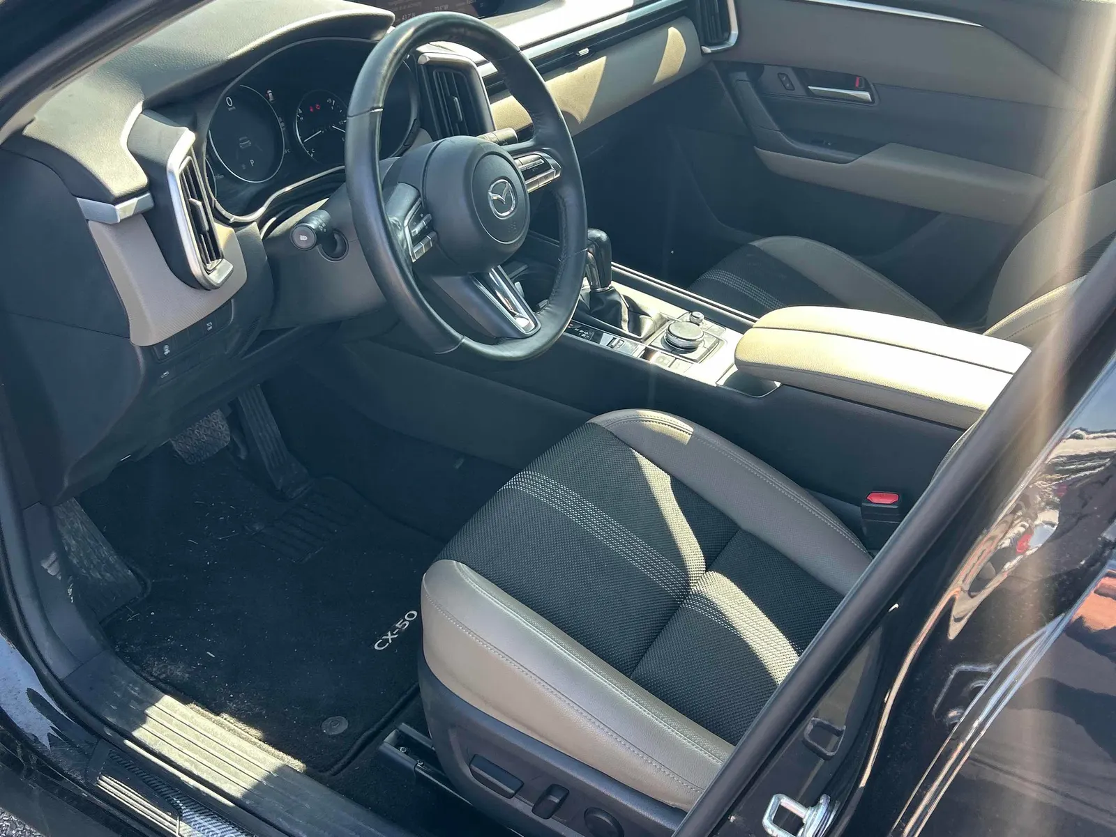Interior driver side