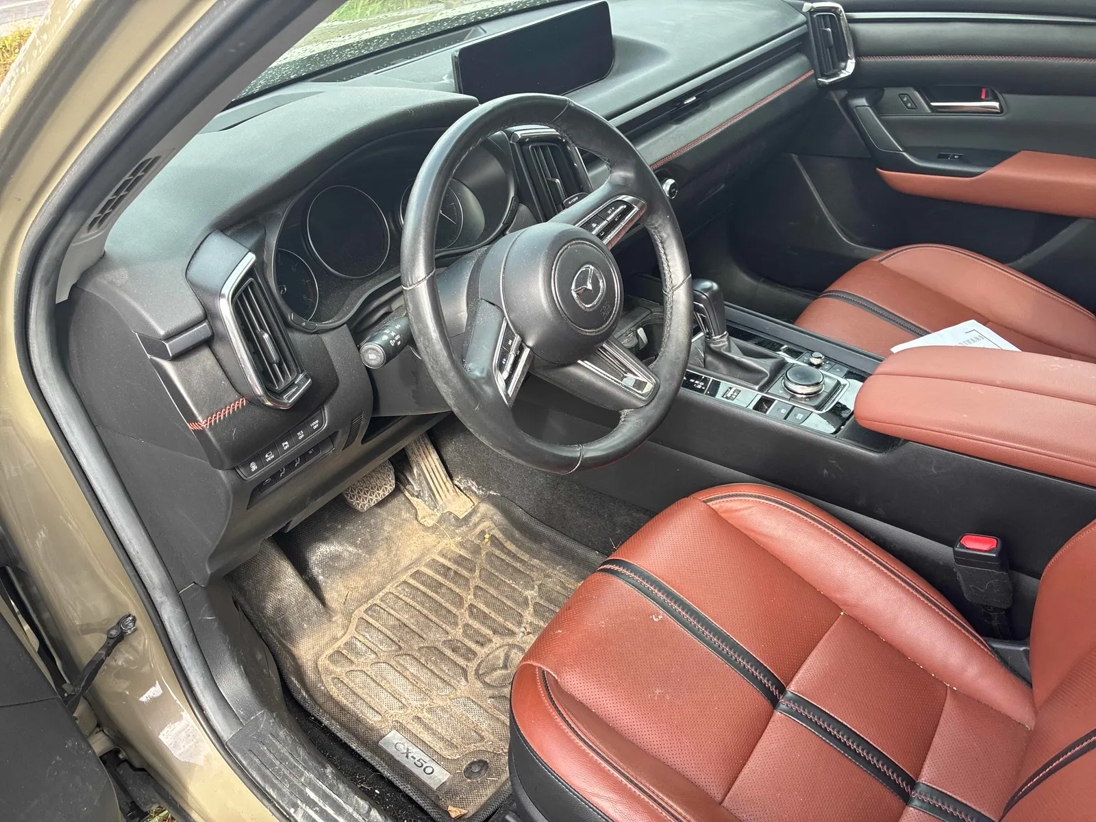 Interior driver side