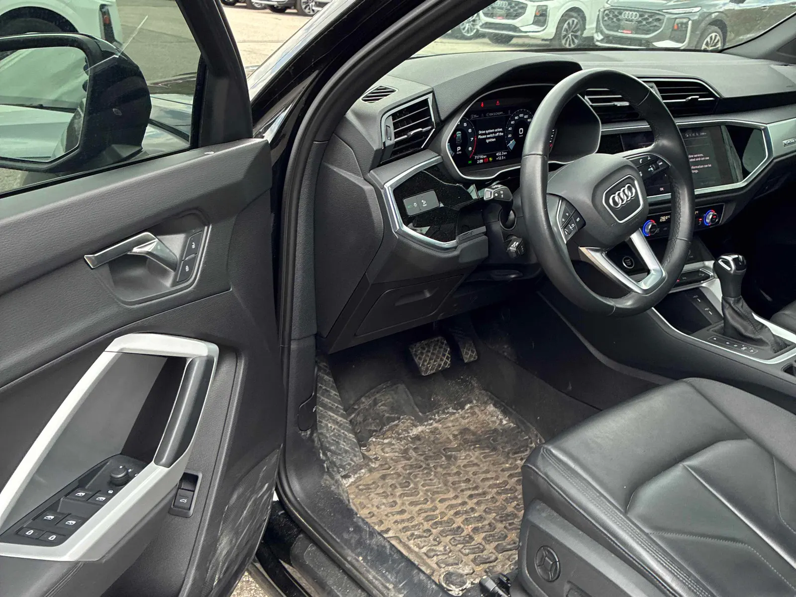 Interior driver side