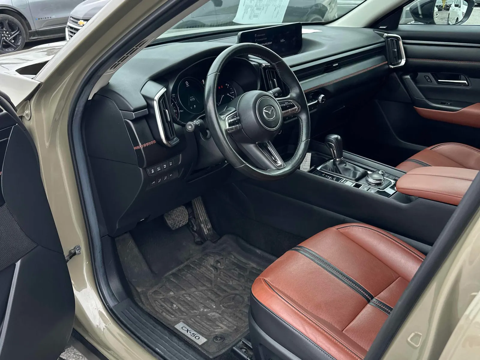 Interior driver side