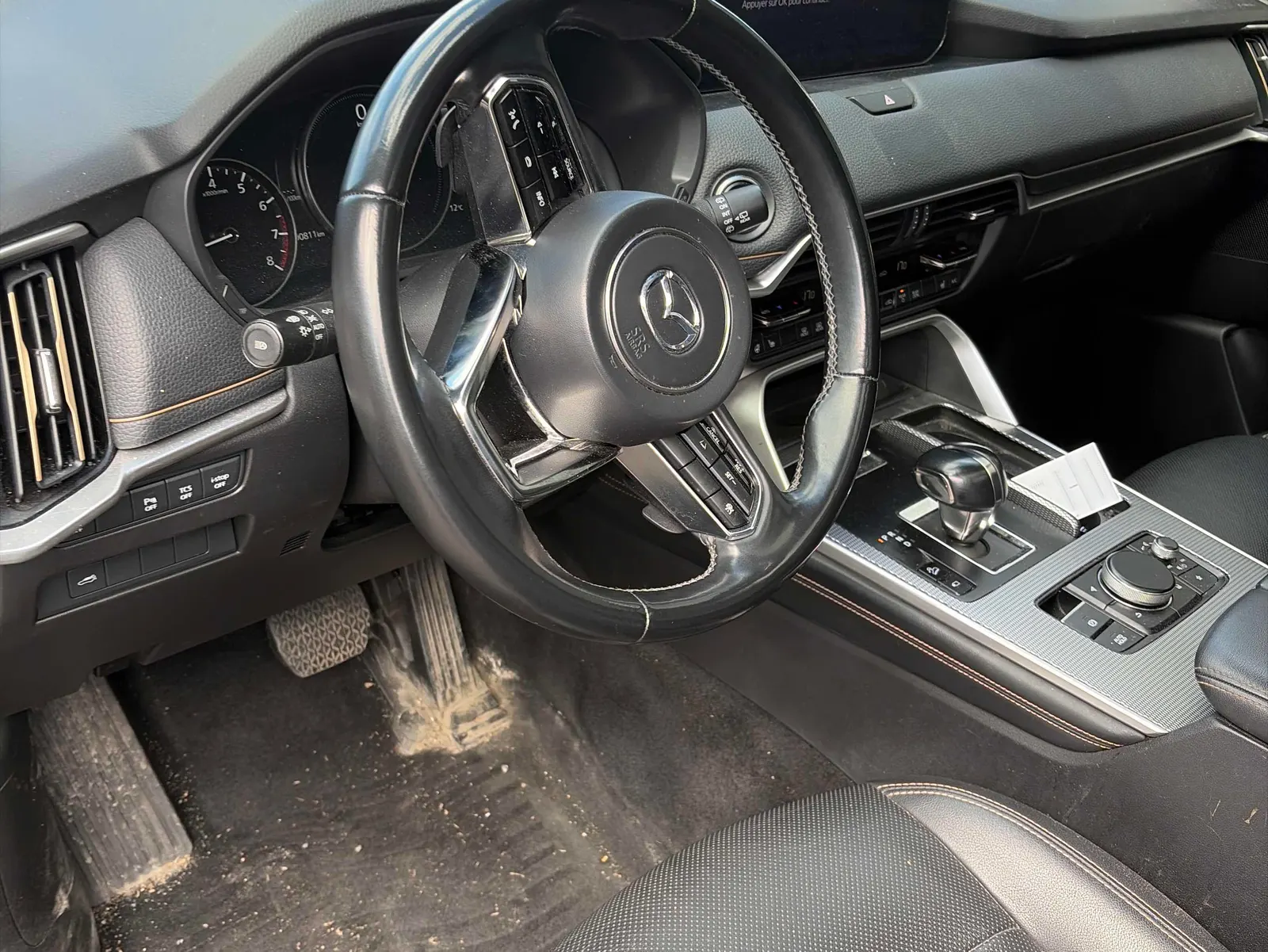Interior driver side