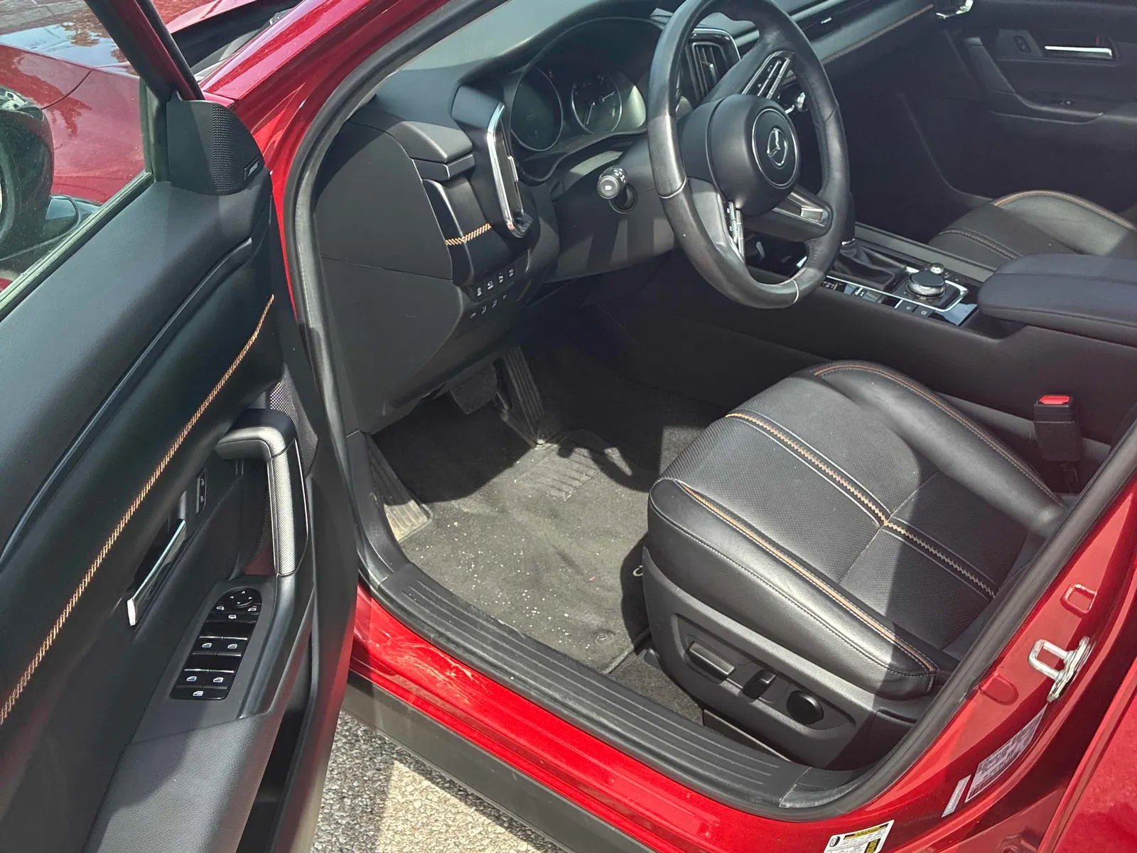 Interior driver side