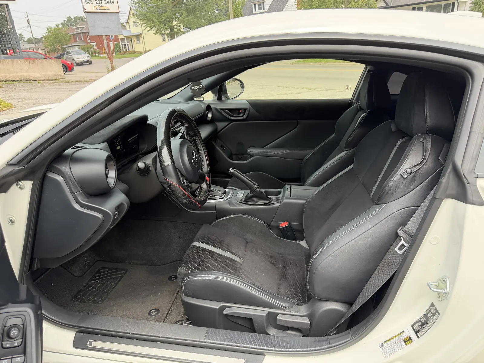 Interior driver side