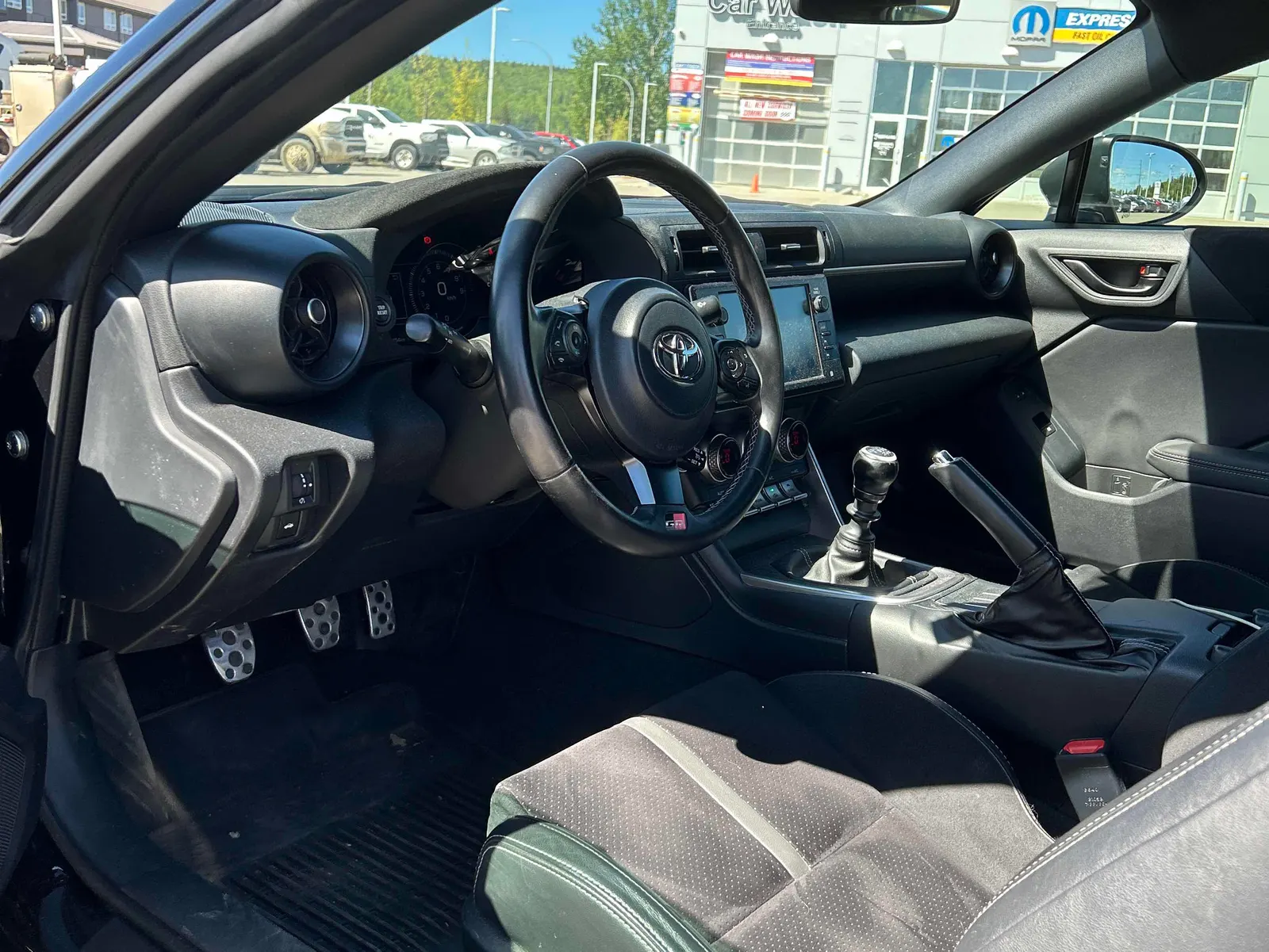 Interior driver side