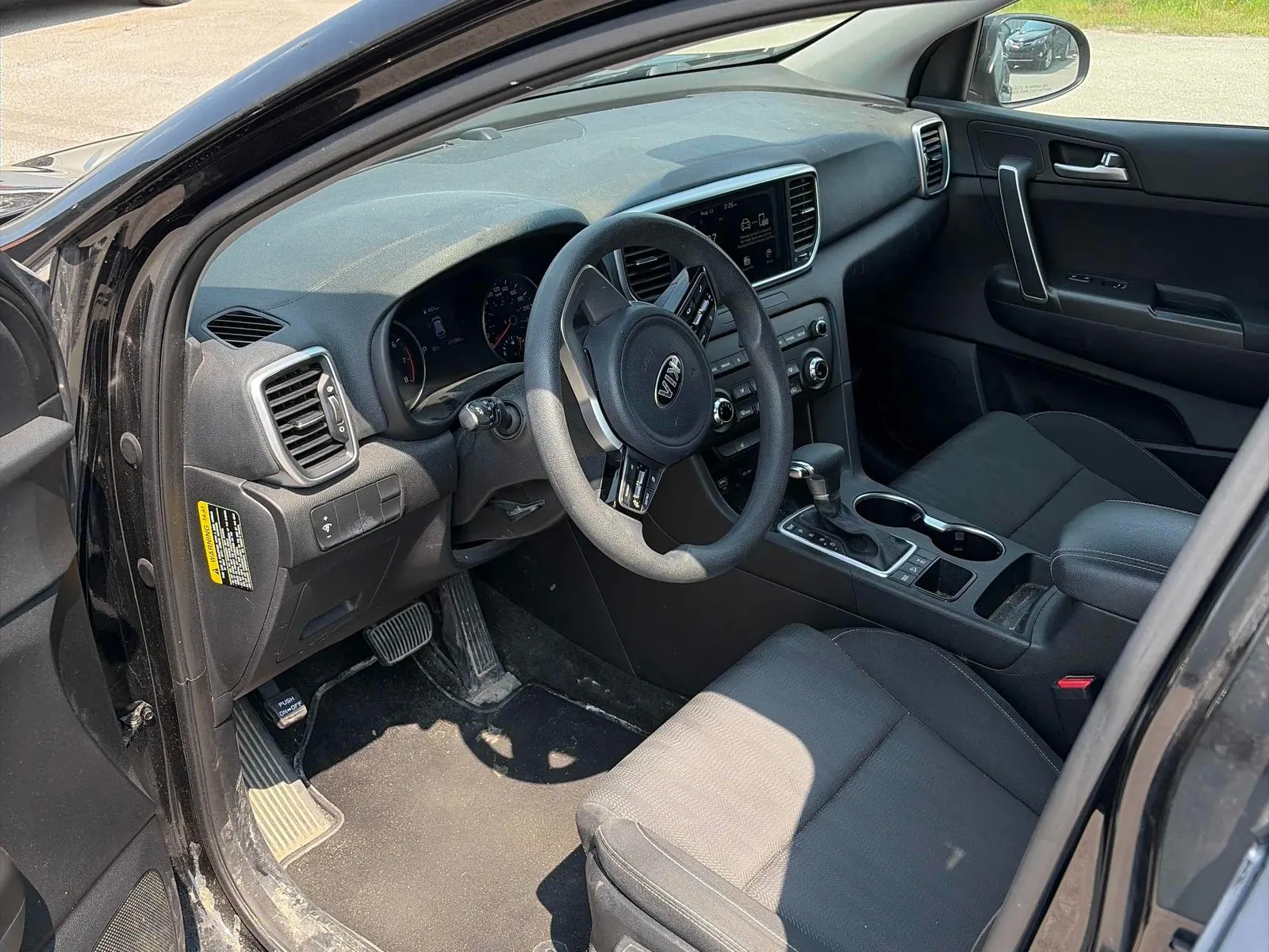 Interior driver side