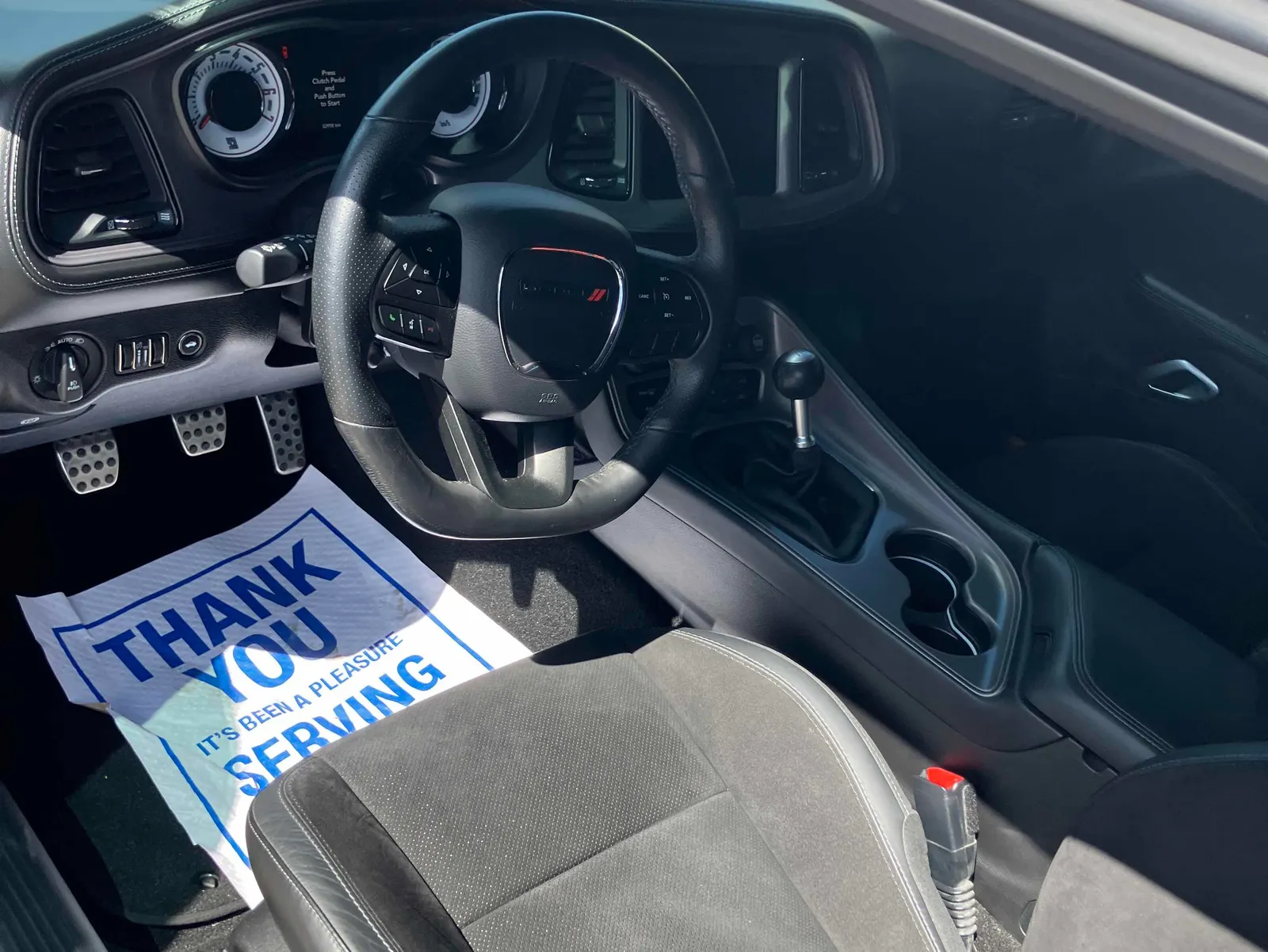 Interior driver side