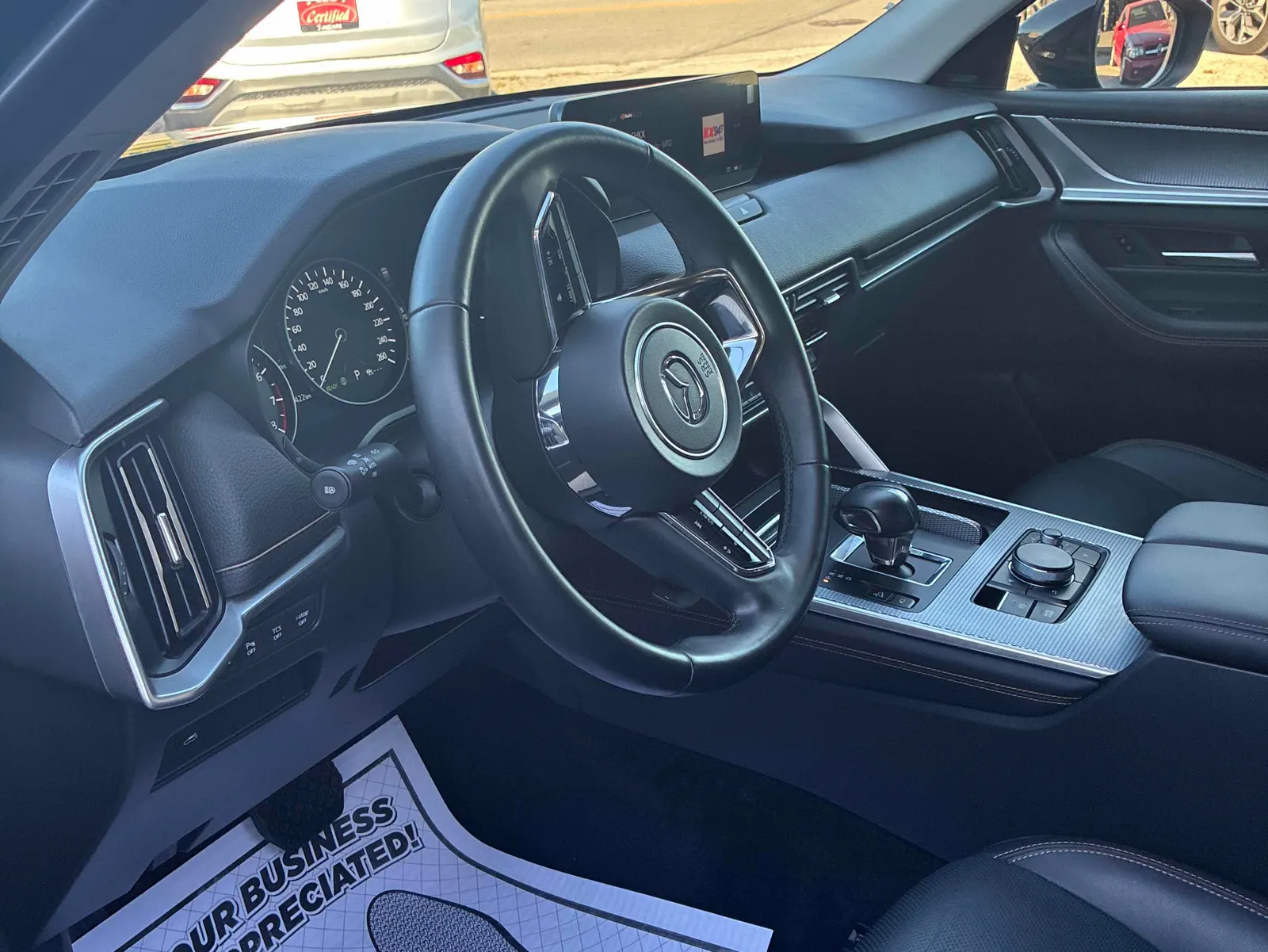Interior driver side