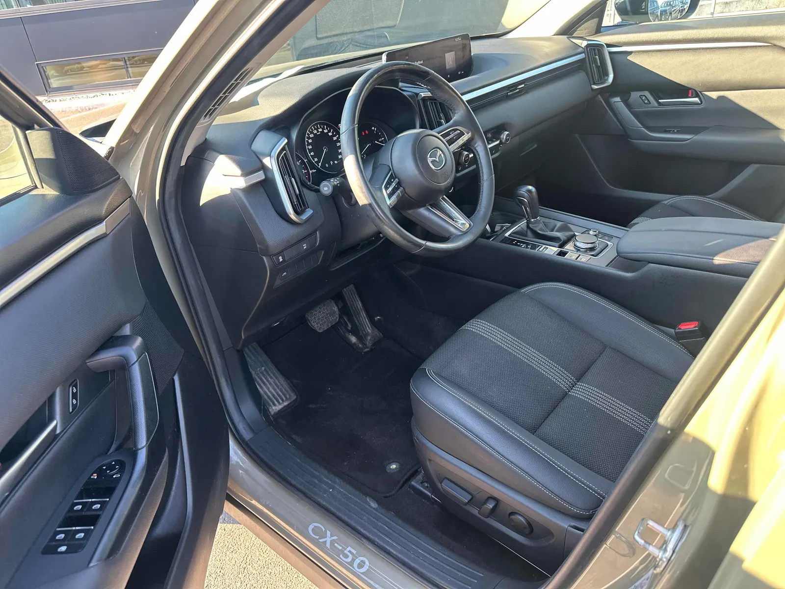 Interior driver side