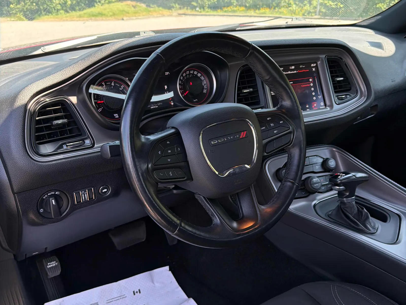 Interior driver side