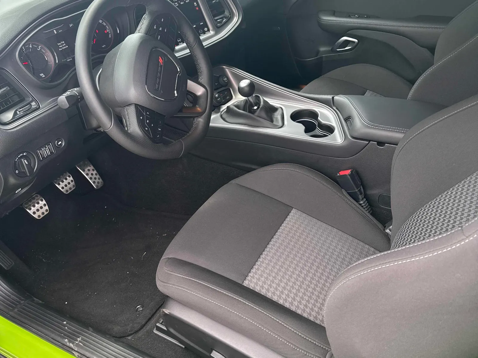 Interior driver side