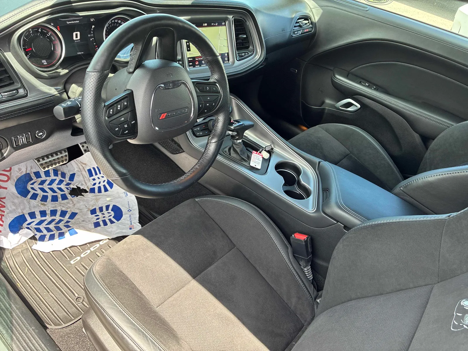 Interior driver side