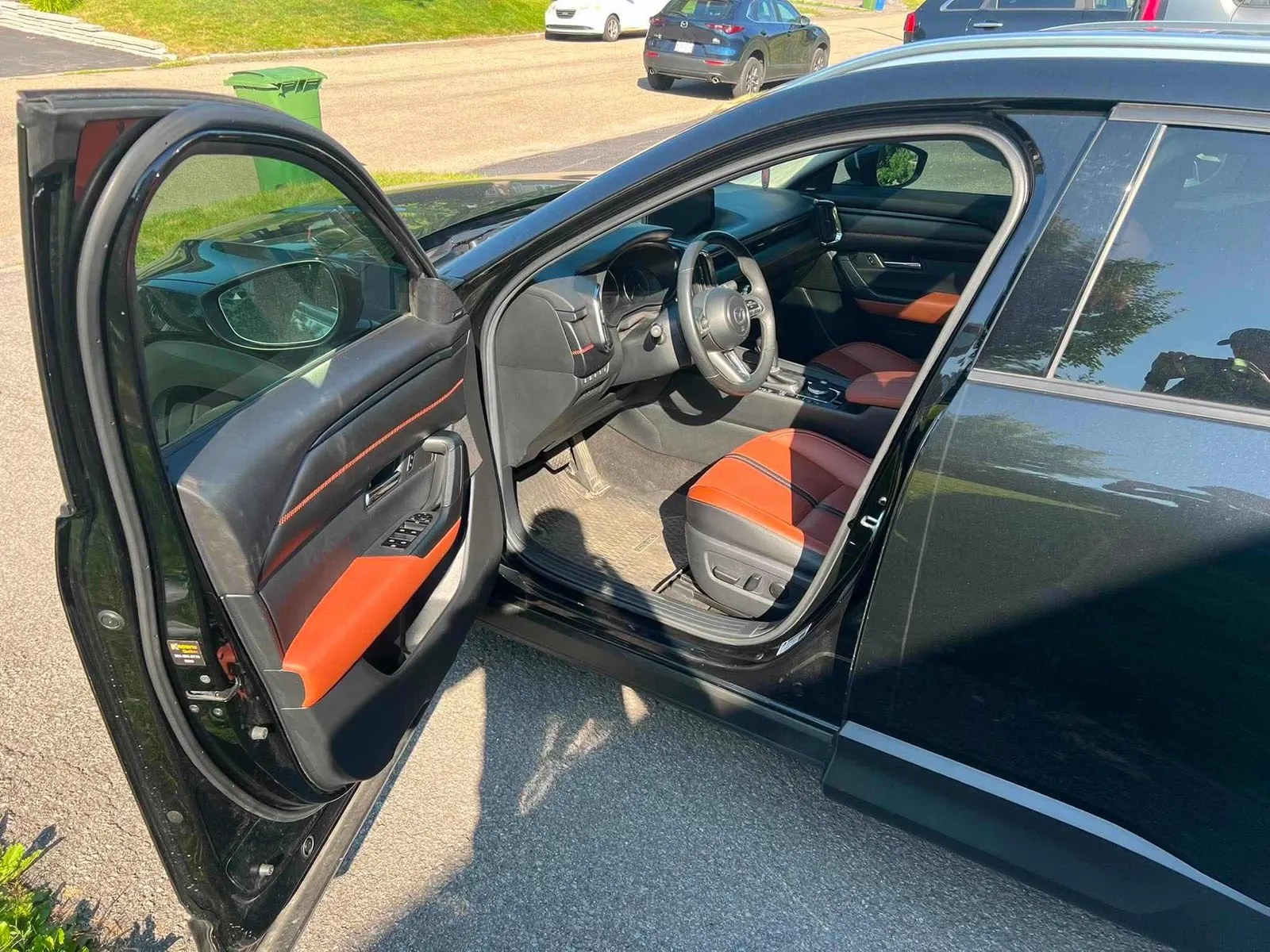 Interior driver side