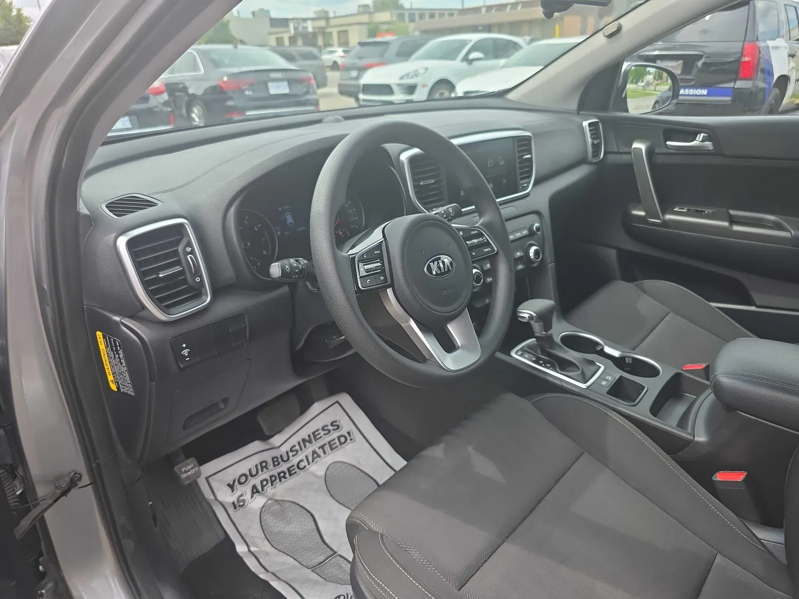 Interior driver side