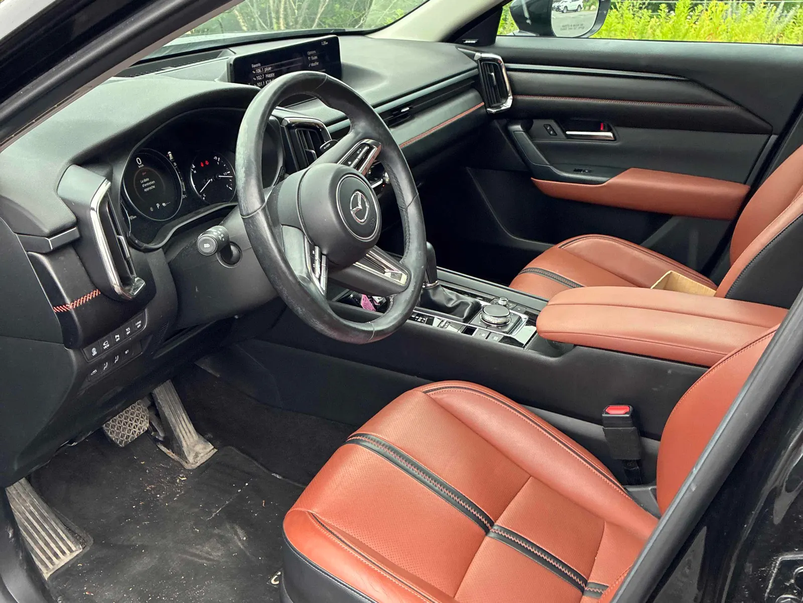 Interior driver side