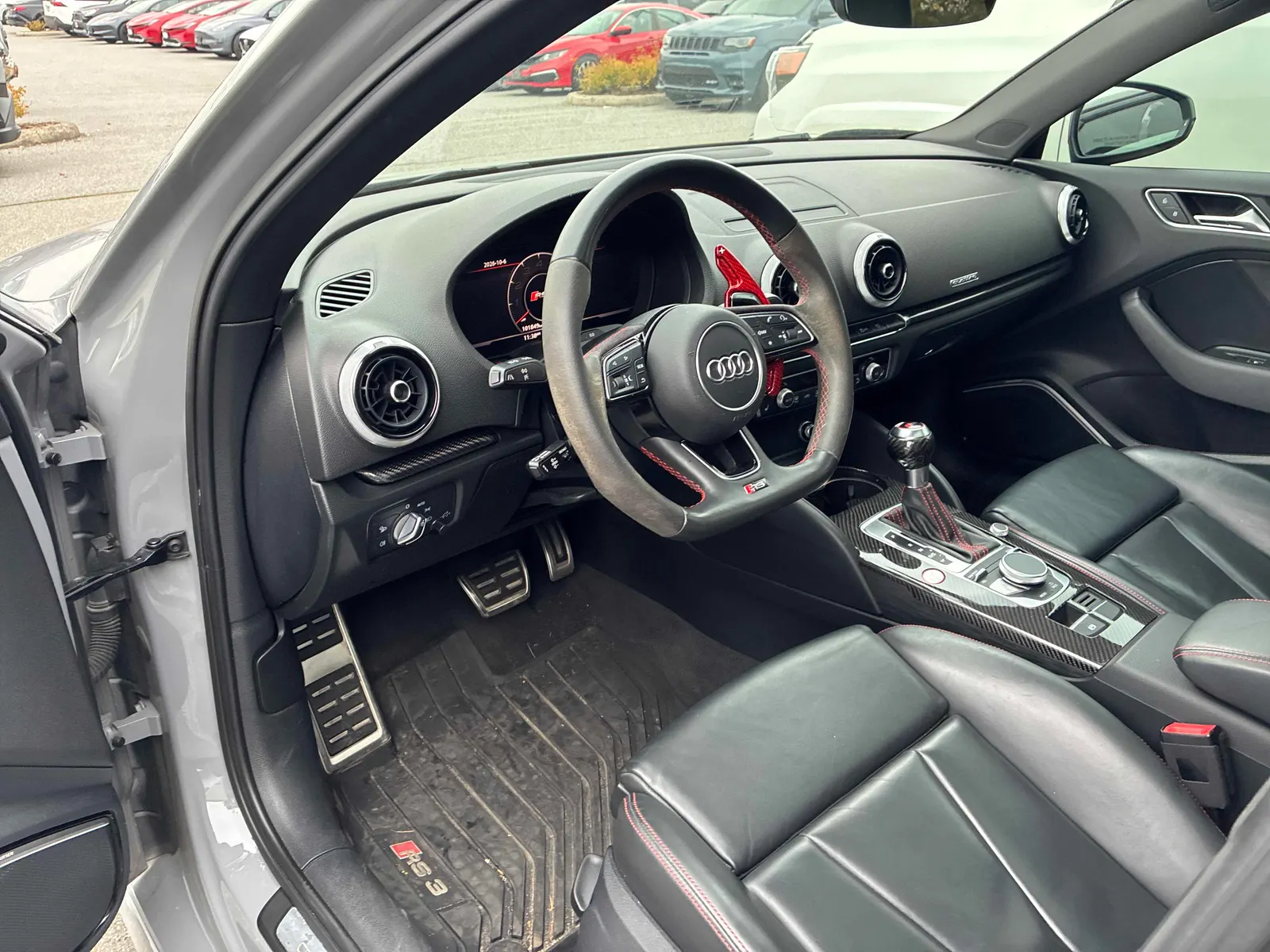 Interior driver side