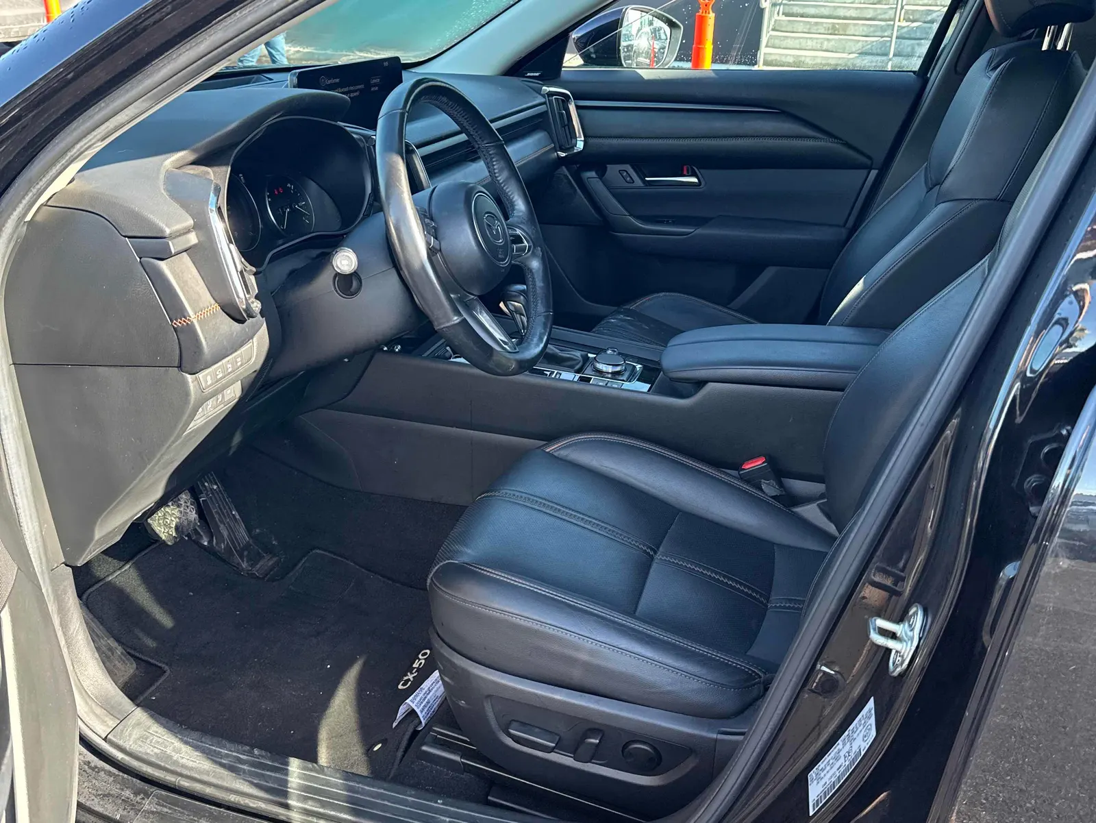 Interior driver side
