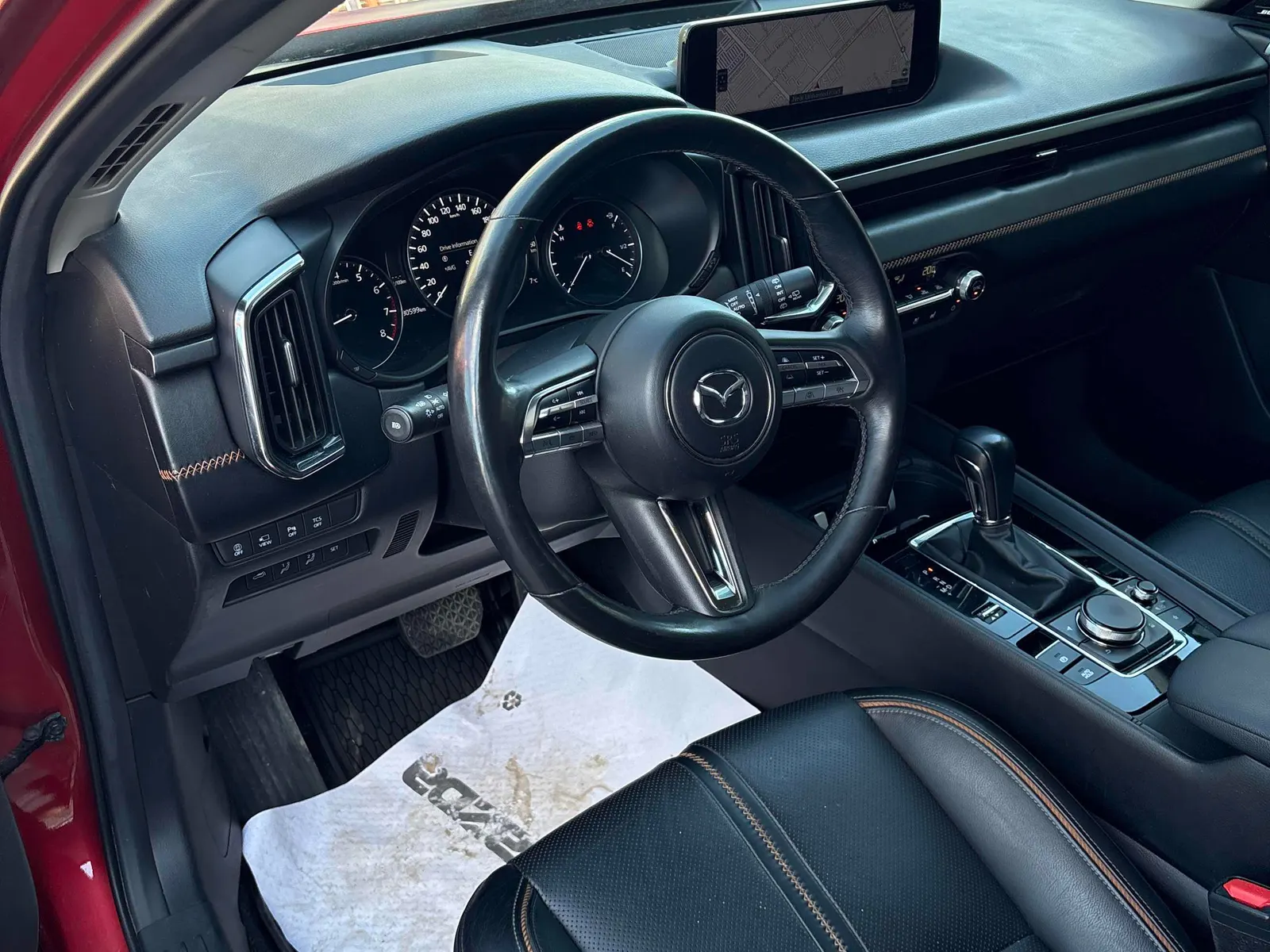 Interior driver side
