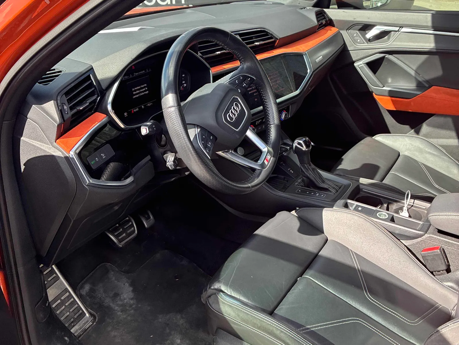 Interior driver side