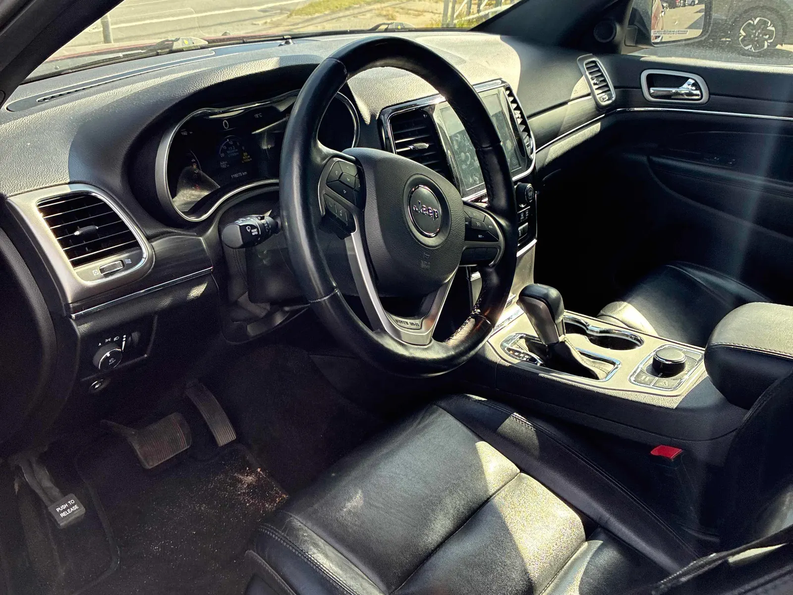 Interior driver side