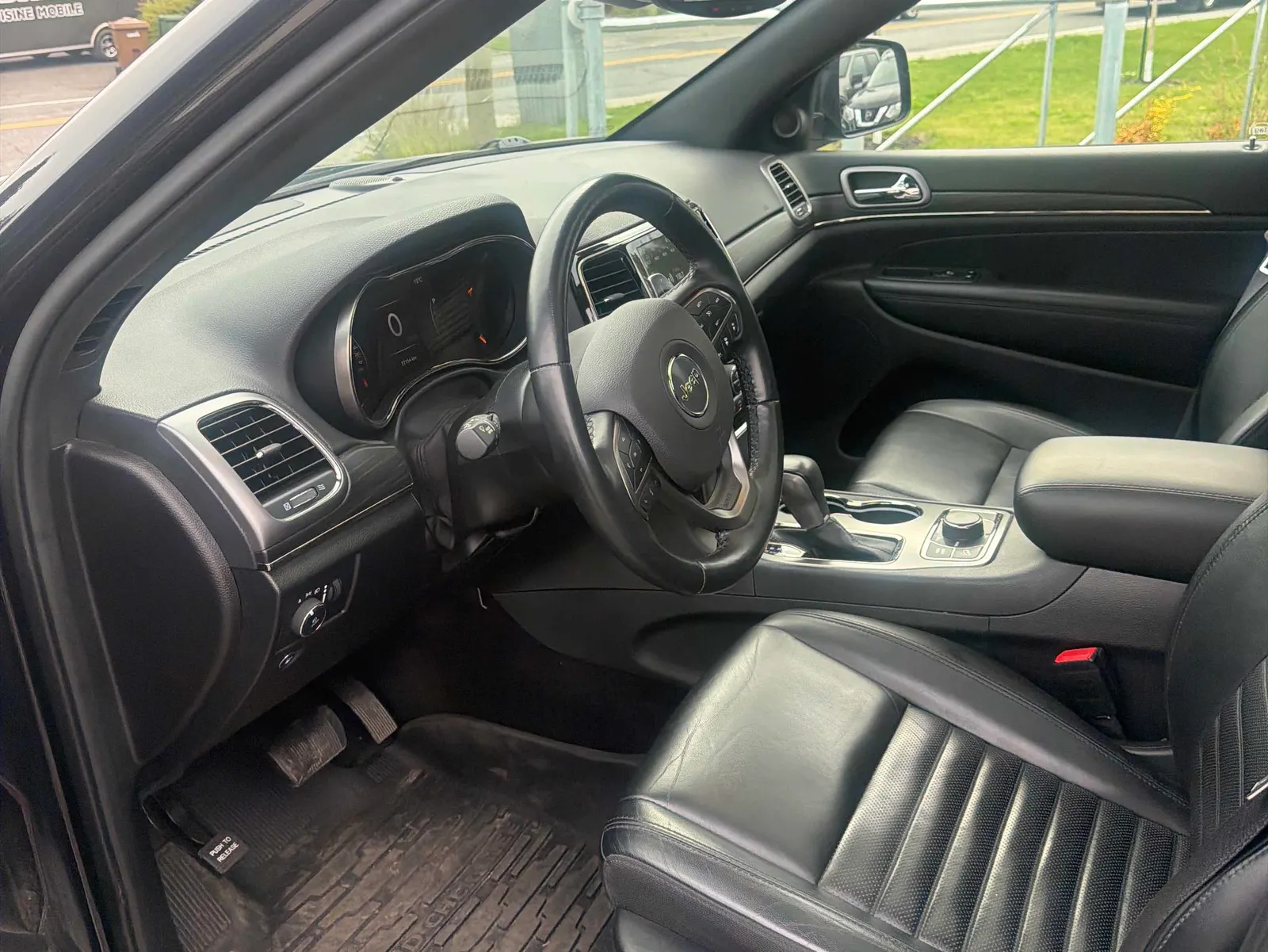 Interior driver side