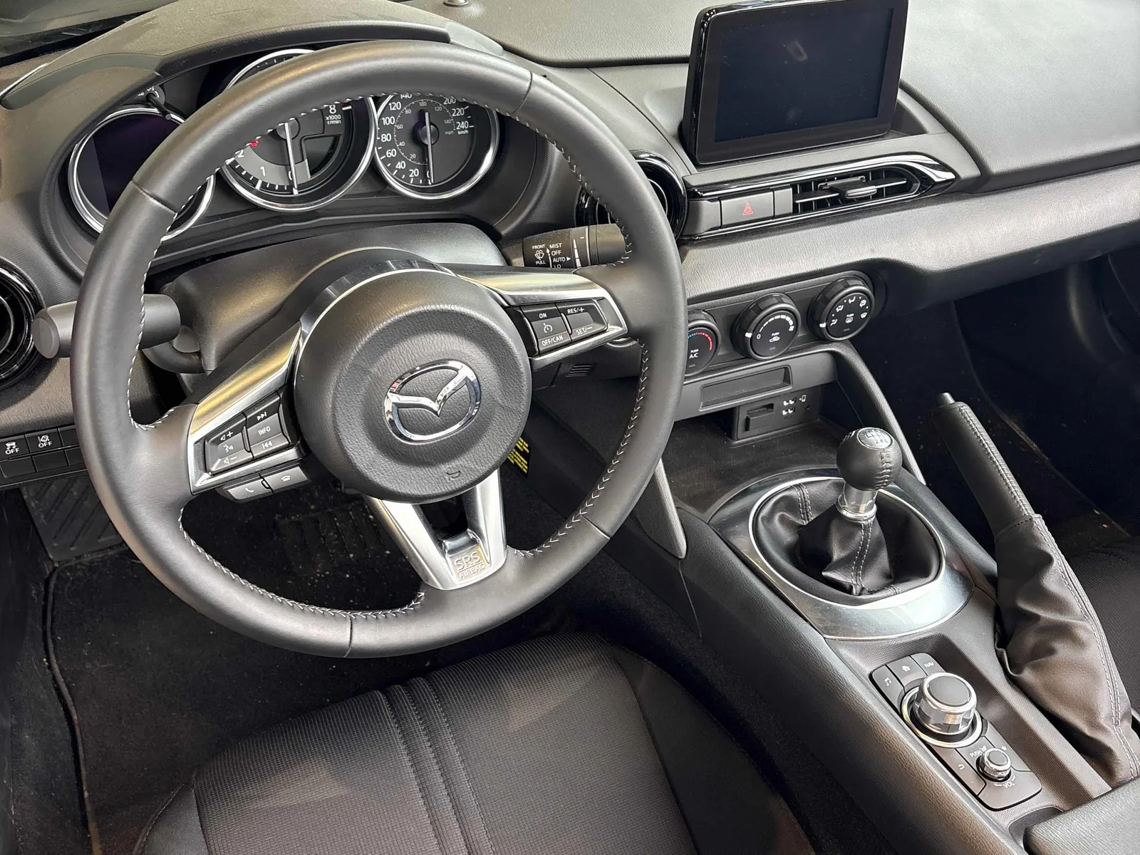 Interior driver side