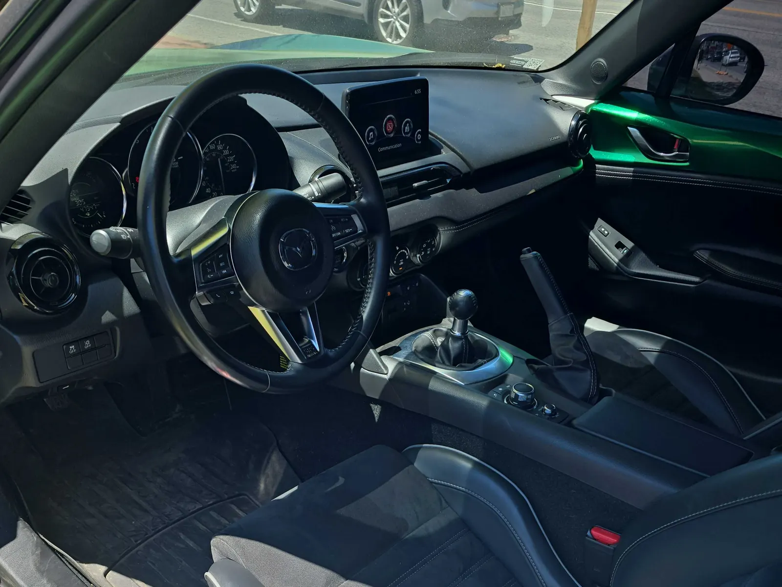 Interior driver side